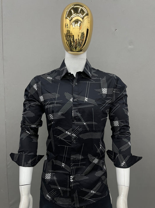 Printed Slim Fit Shirt