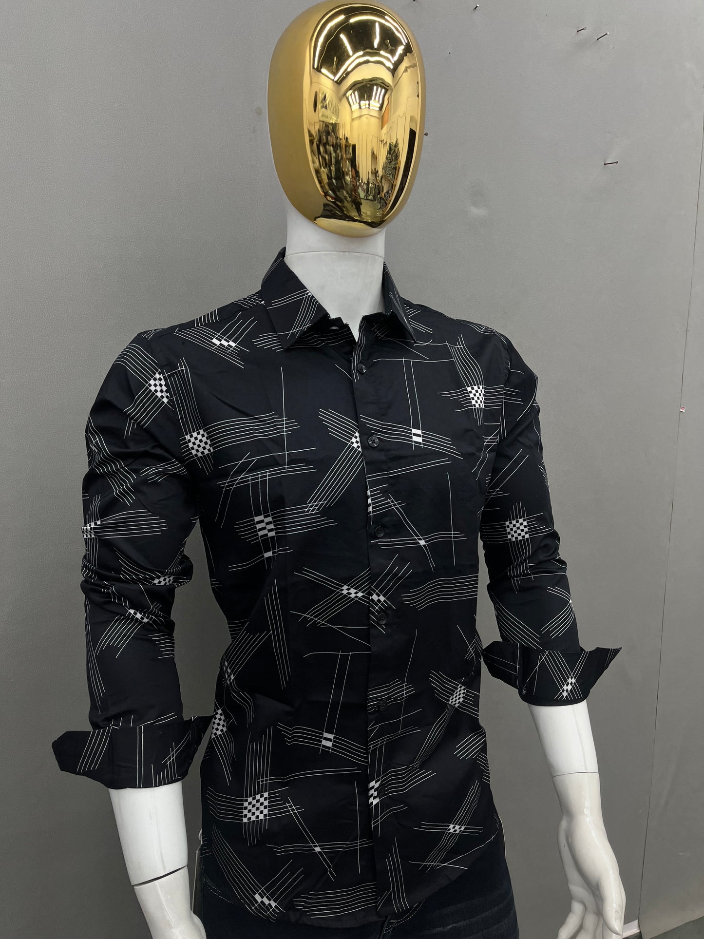Printed Slim Fit Shirt