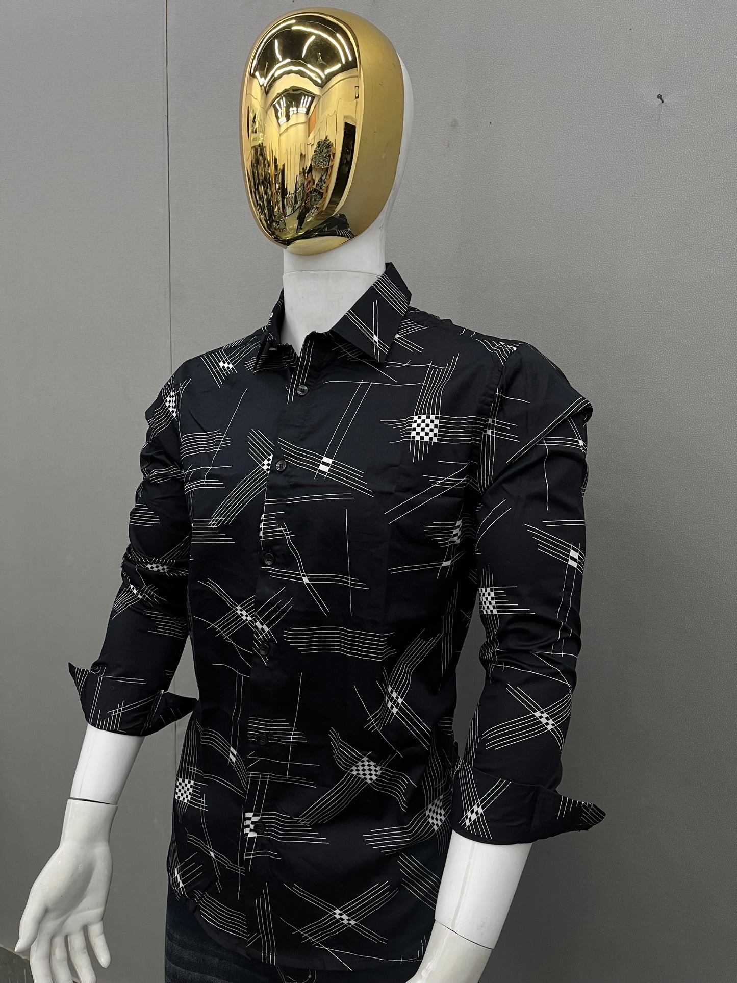 Printed Slim Fit Shirt