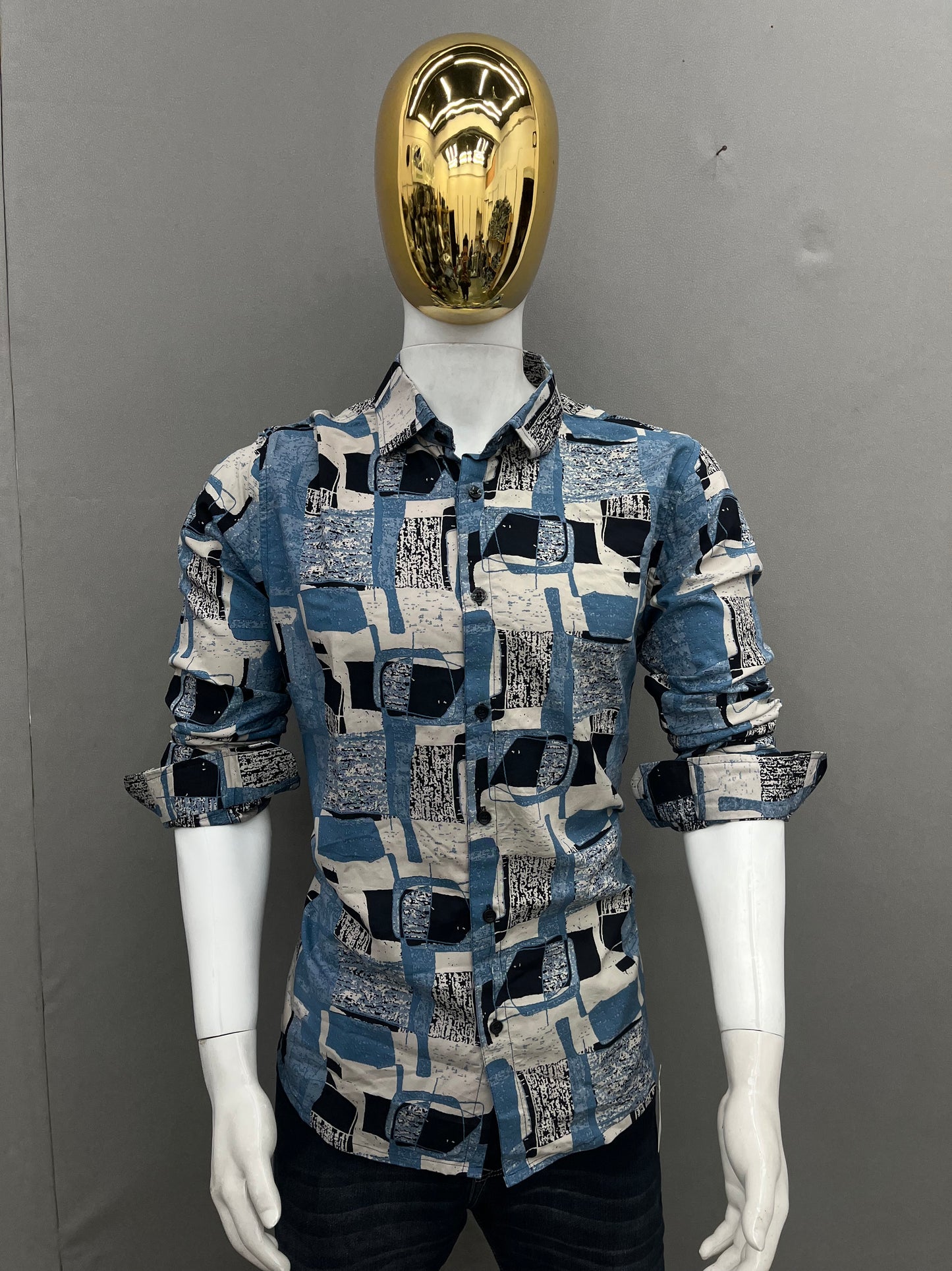 Printed Slim Fit Shirt