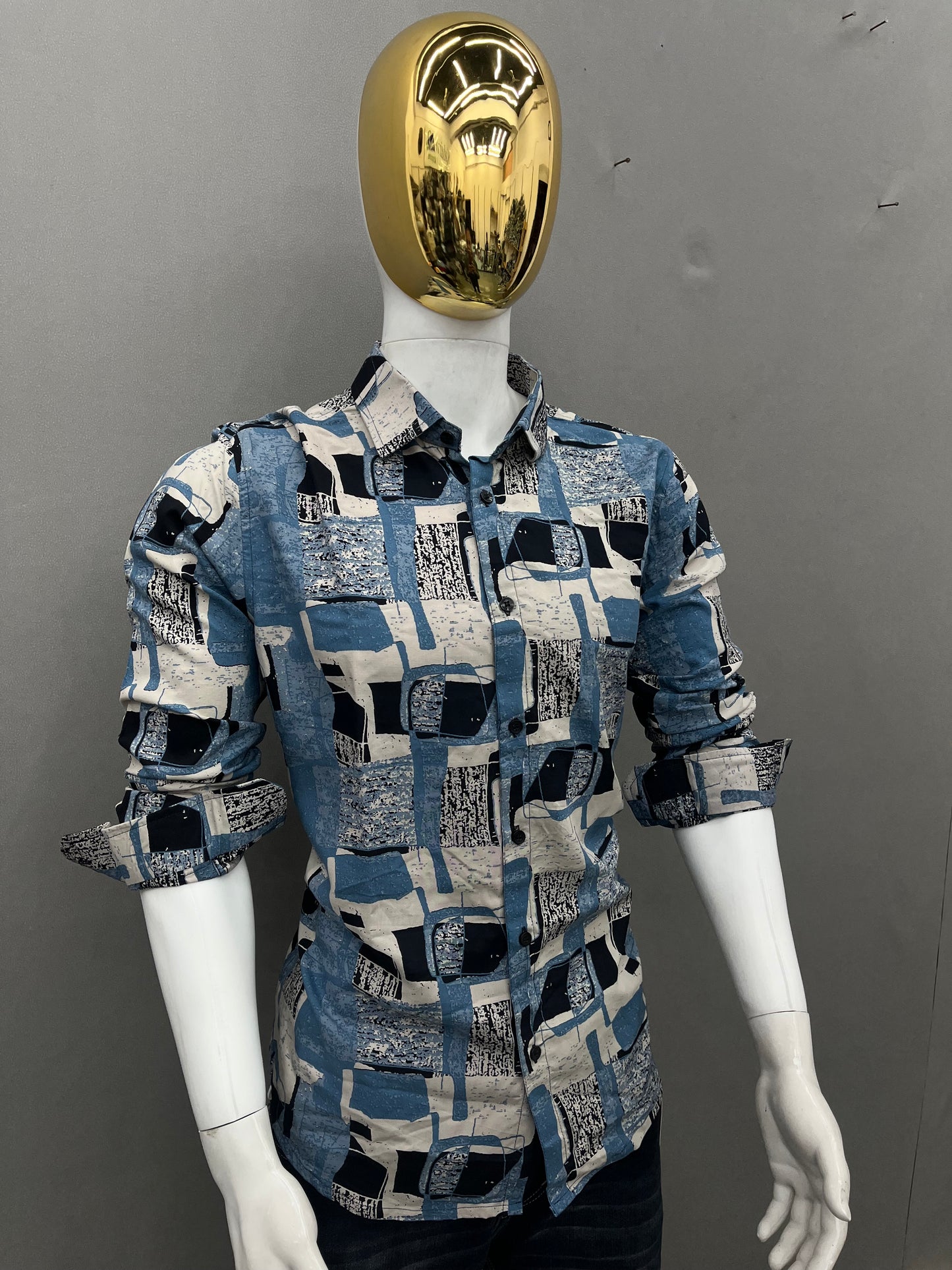 Printed Slim Fit Shirt