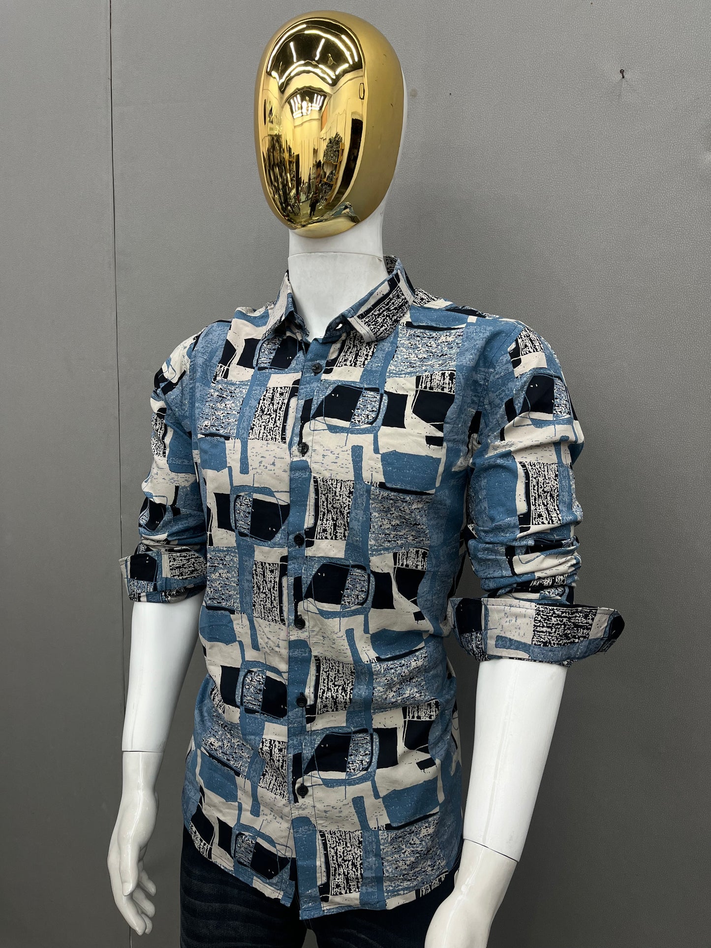Printed Slim Fit Shirt
