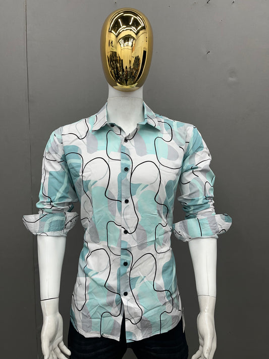 Printed Slim Fit Shirt