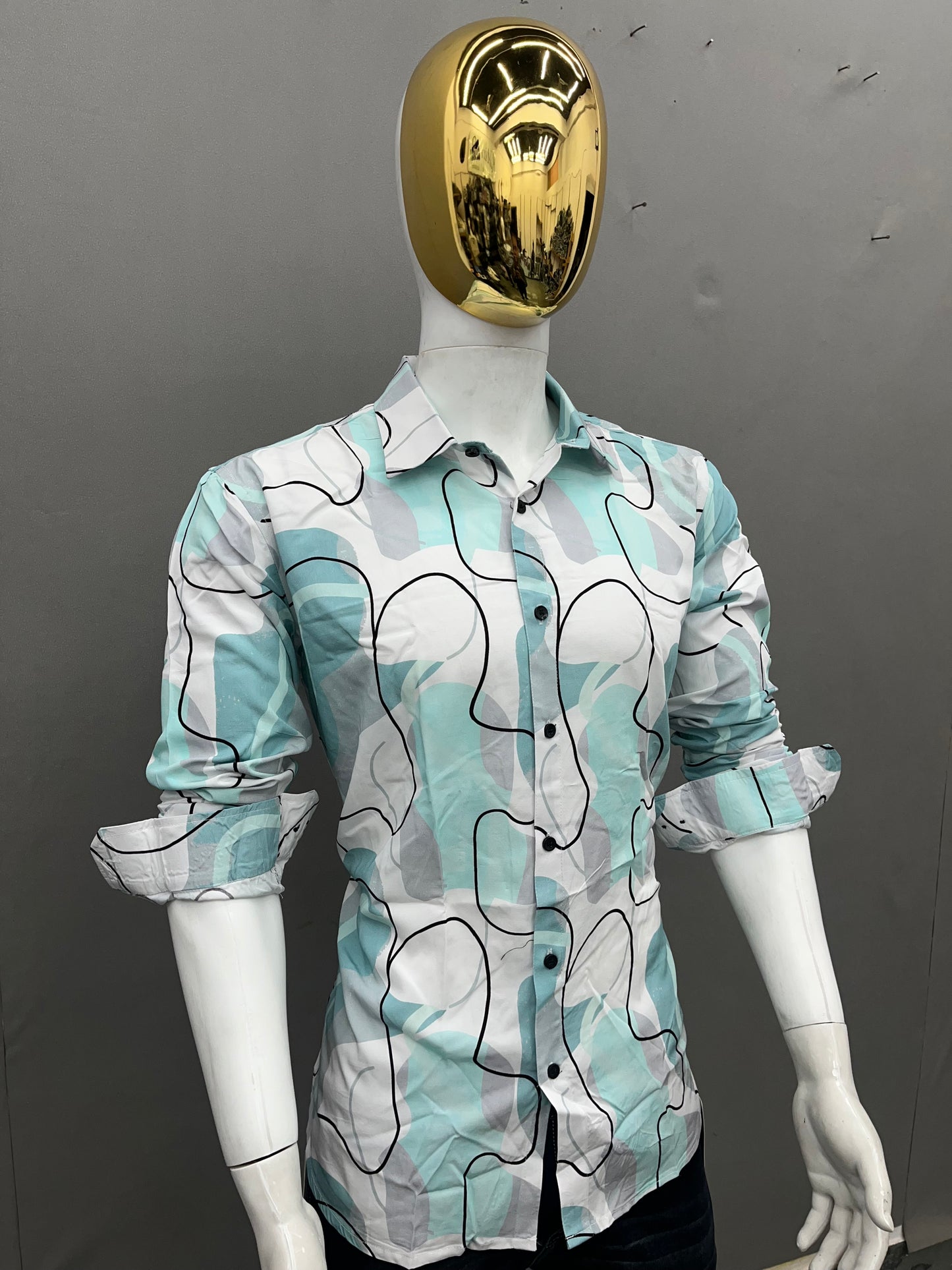 Printed Slim Fit Shirt