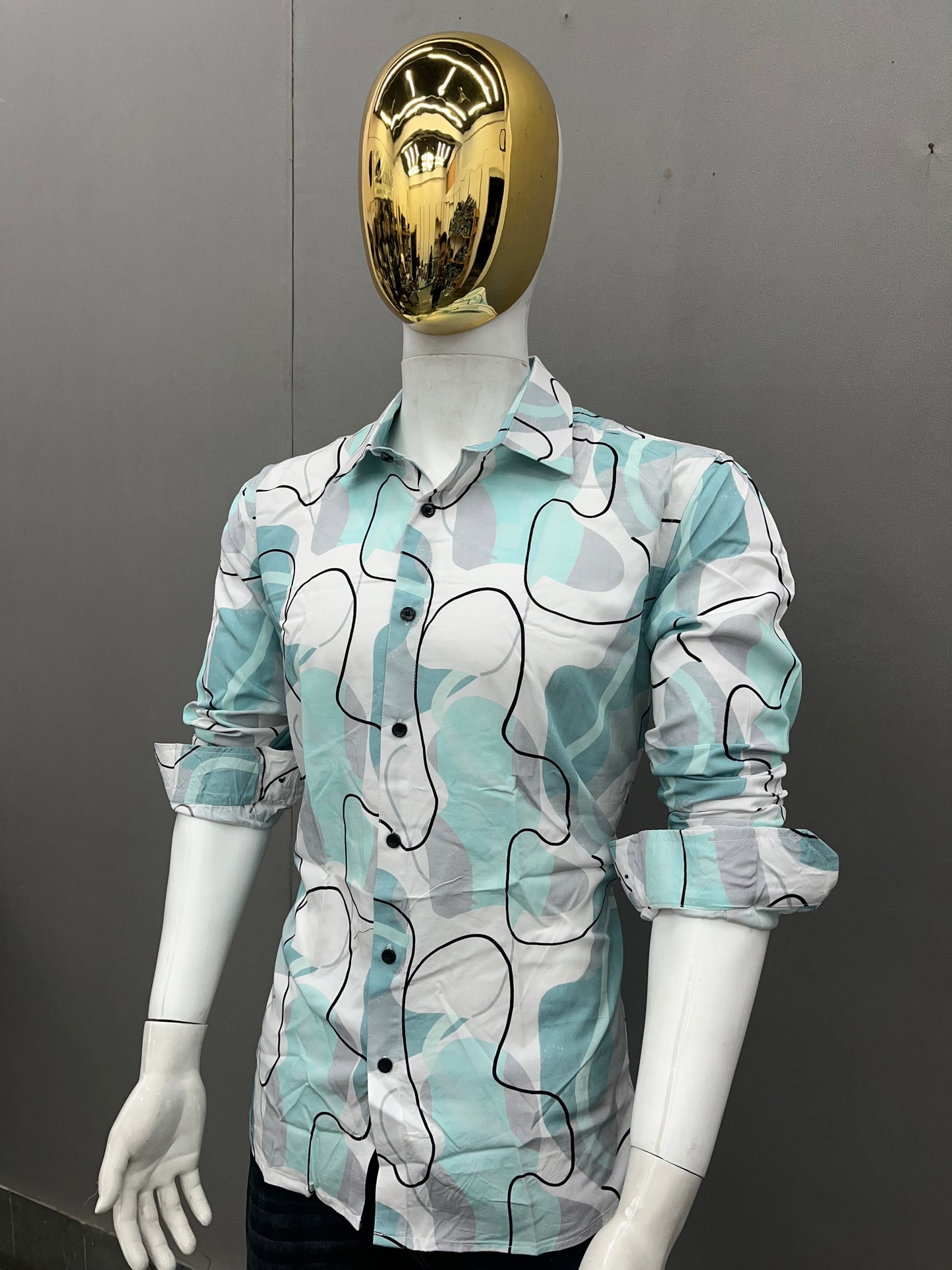 Printed Slim Fit Shirt