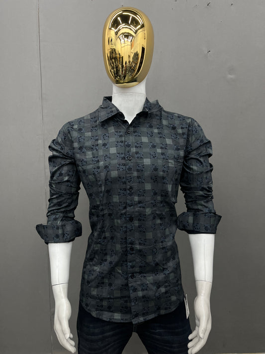 Printed Slim Fit Shirt