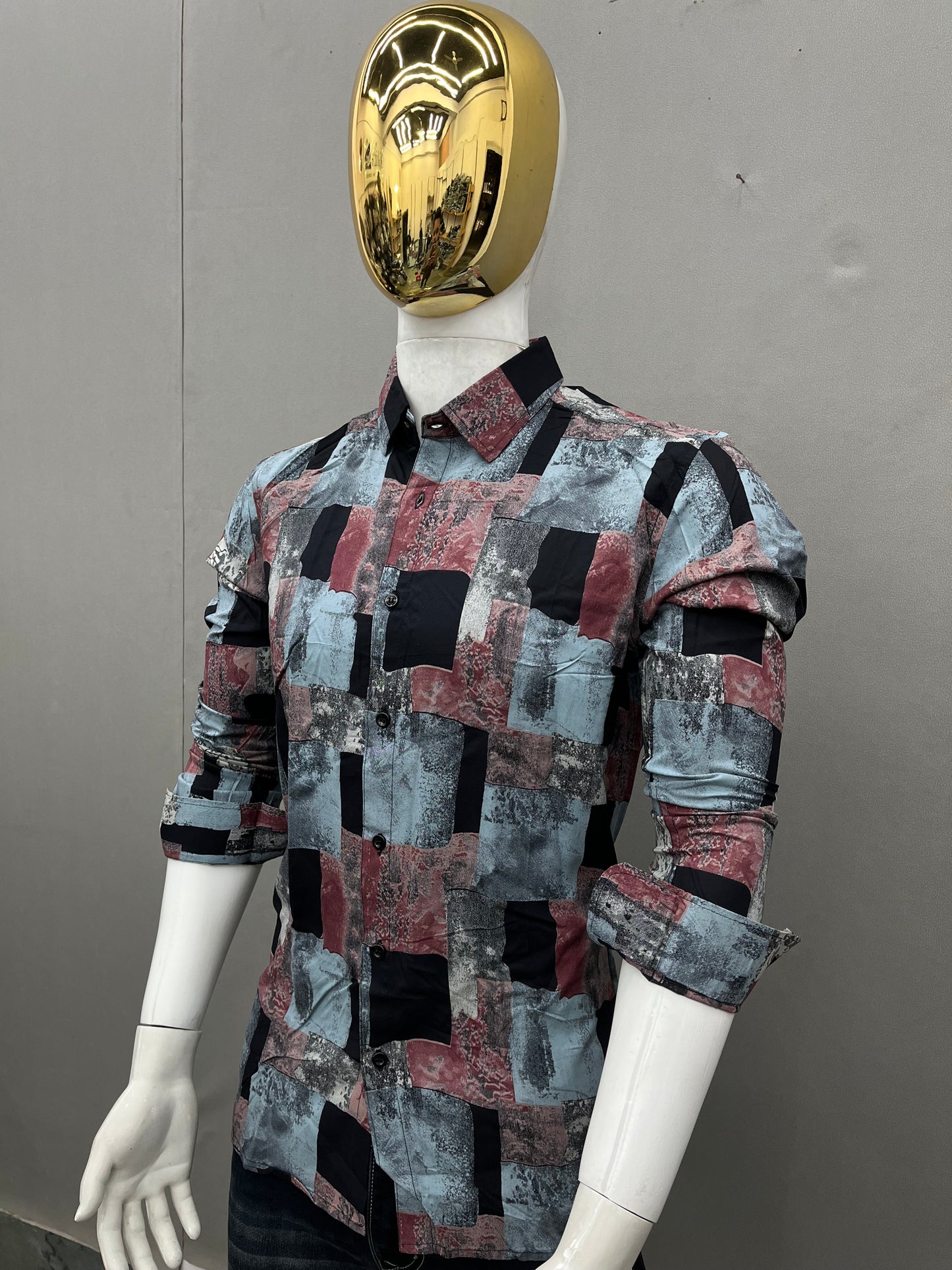 Printed Slim Fit Shirt