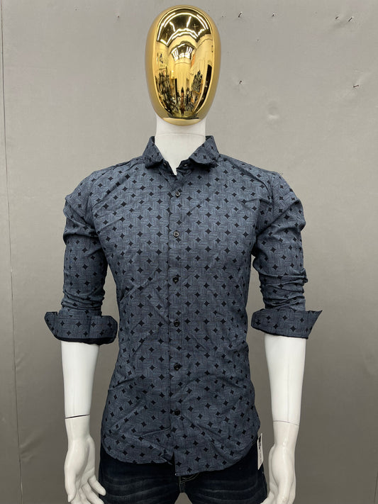 Printed Slim Fit Shirt