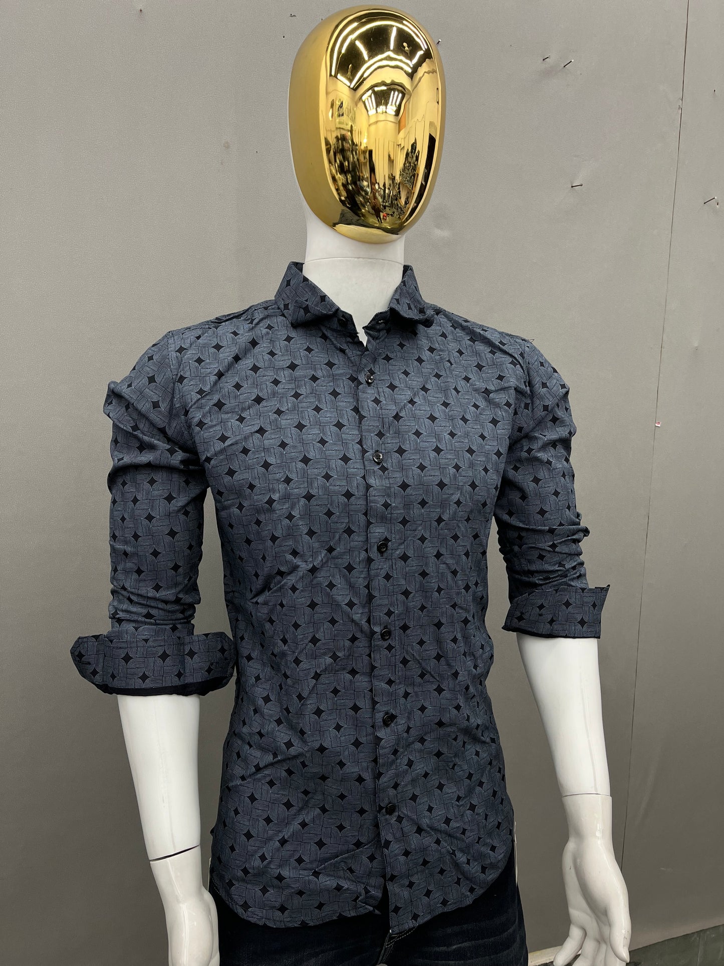 Printed Slim Fit Shirt