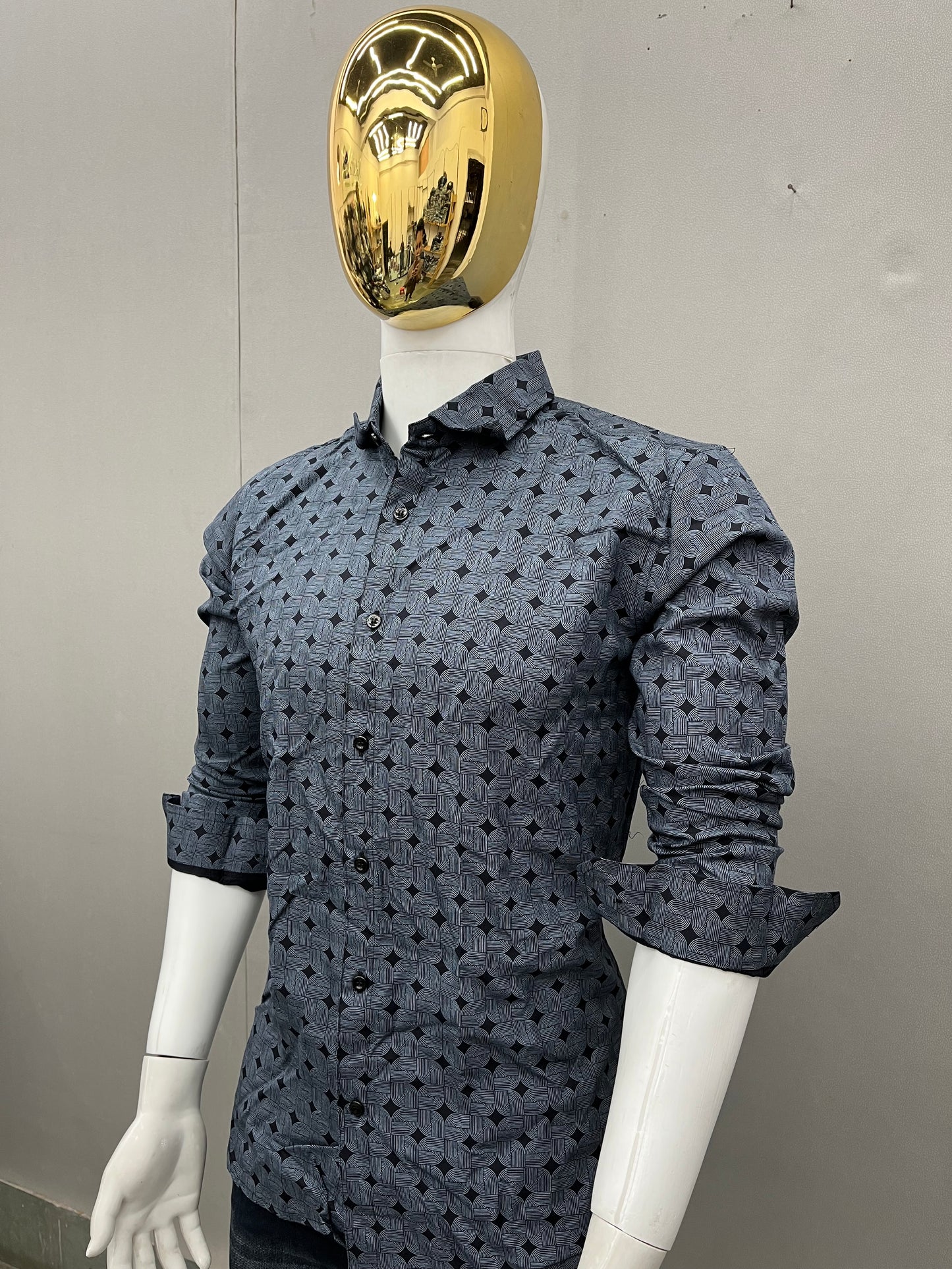 Printed Slim Fit Shirt