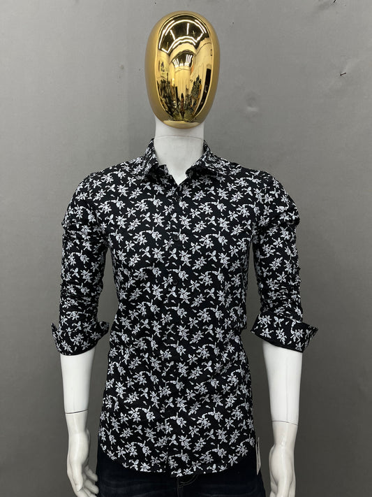 Printed Slim Fit Shirt