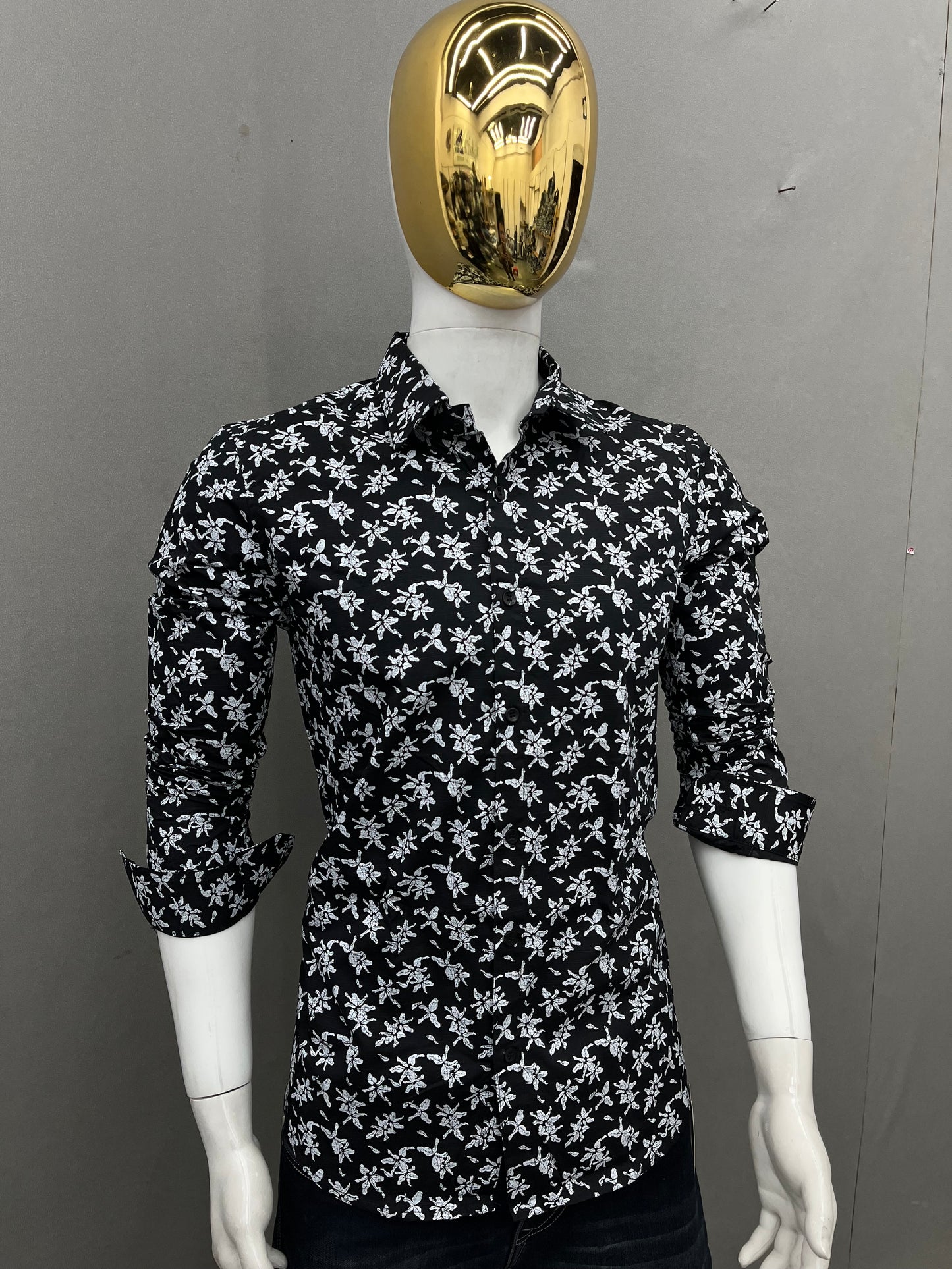 Printed Slim Fit Shirt
