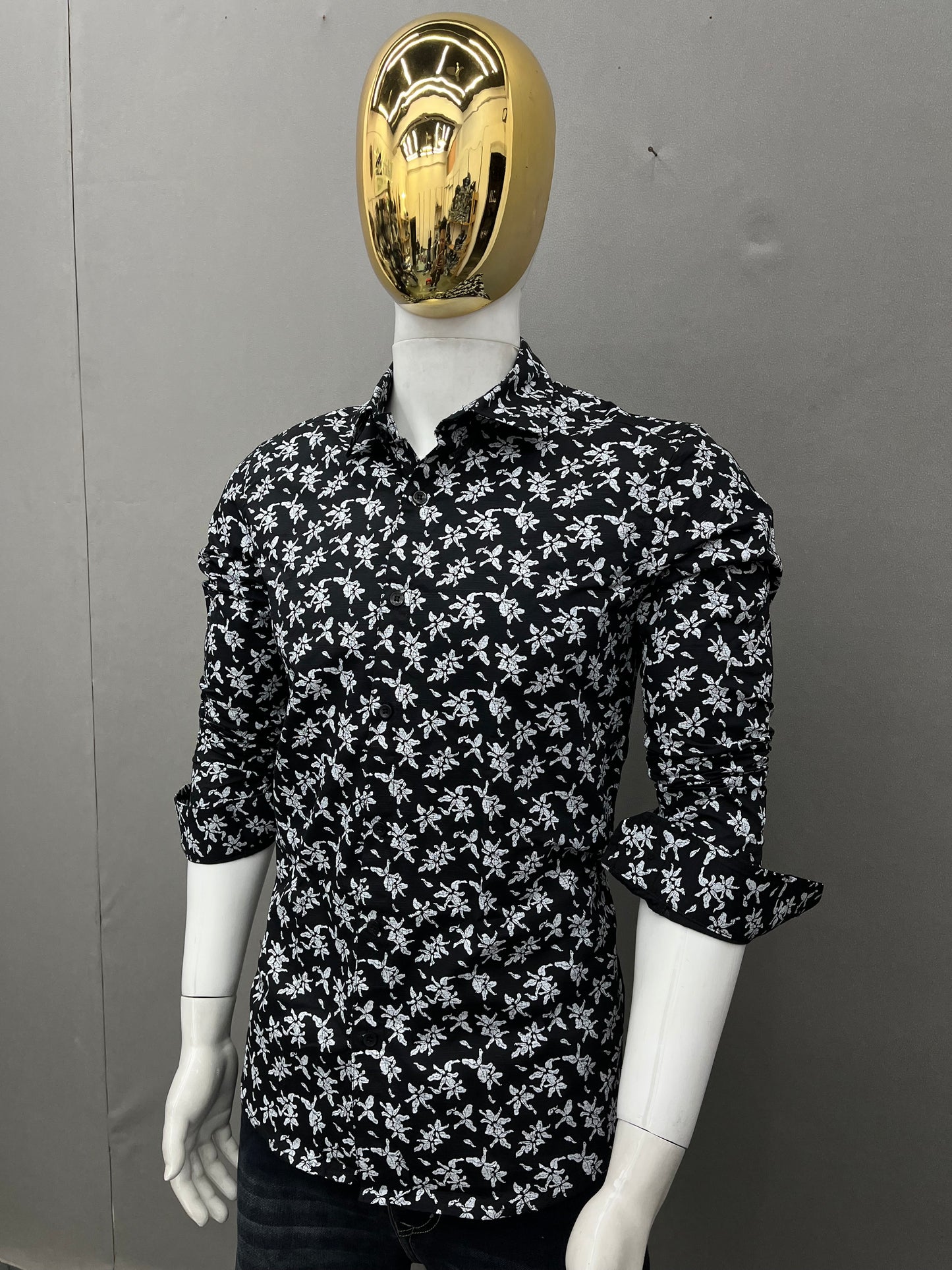 Printed Slim Fit Shirt