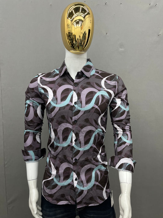 Printed Slim Fit Shirt
