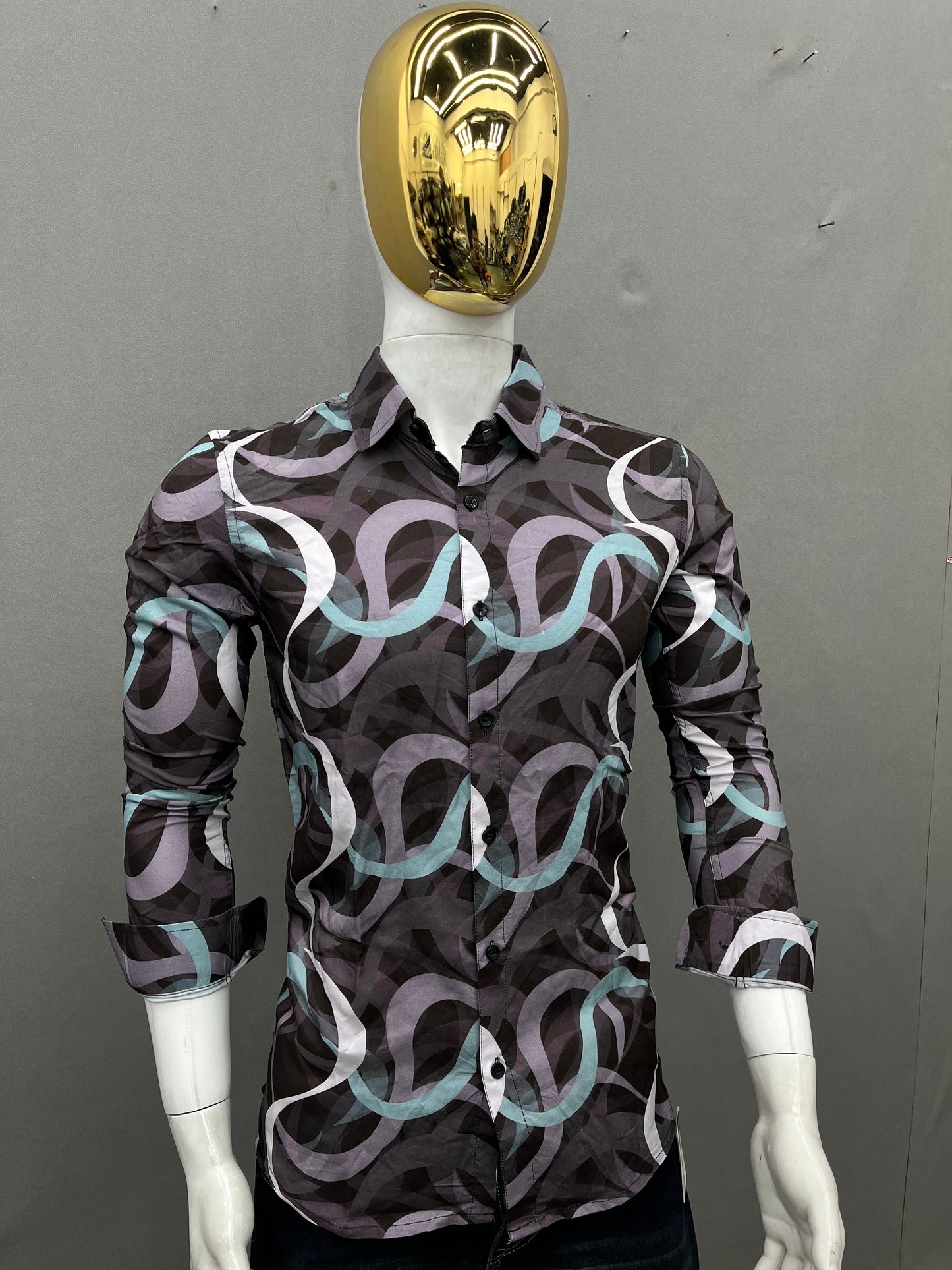 Printed Slim Fit Shirt
