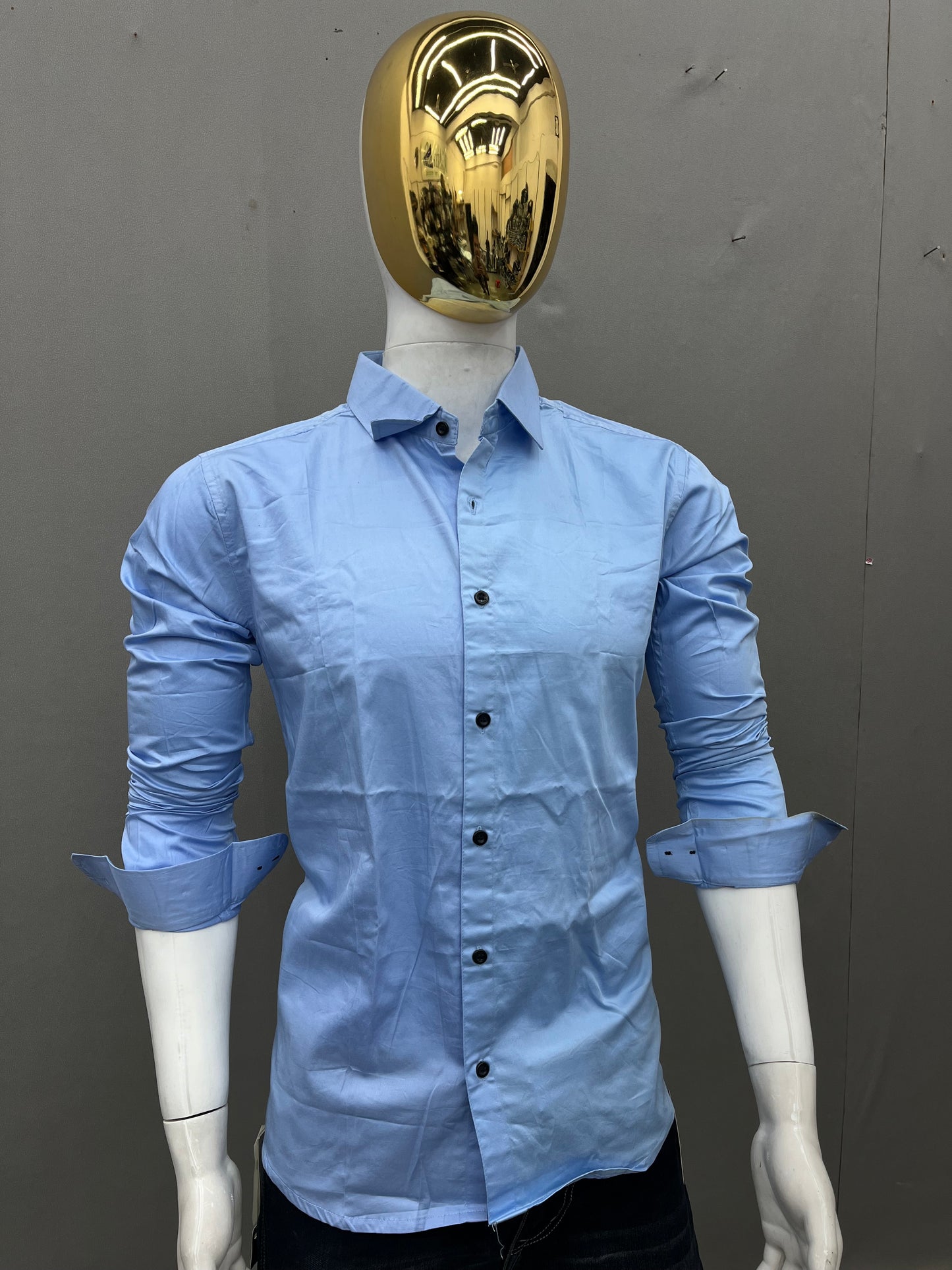 Plain Slim Fit Shirt