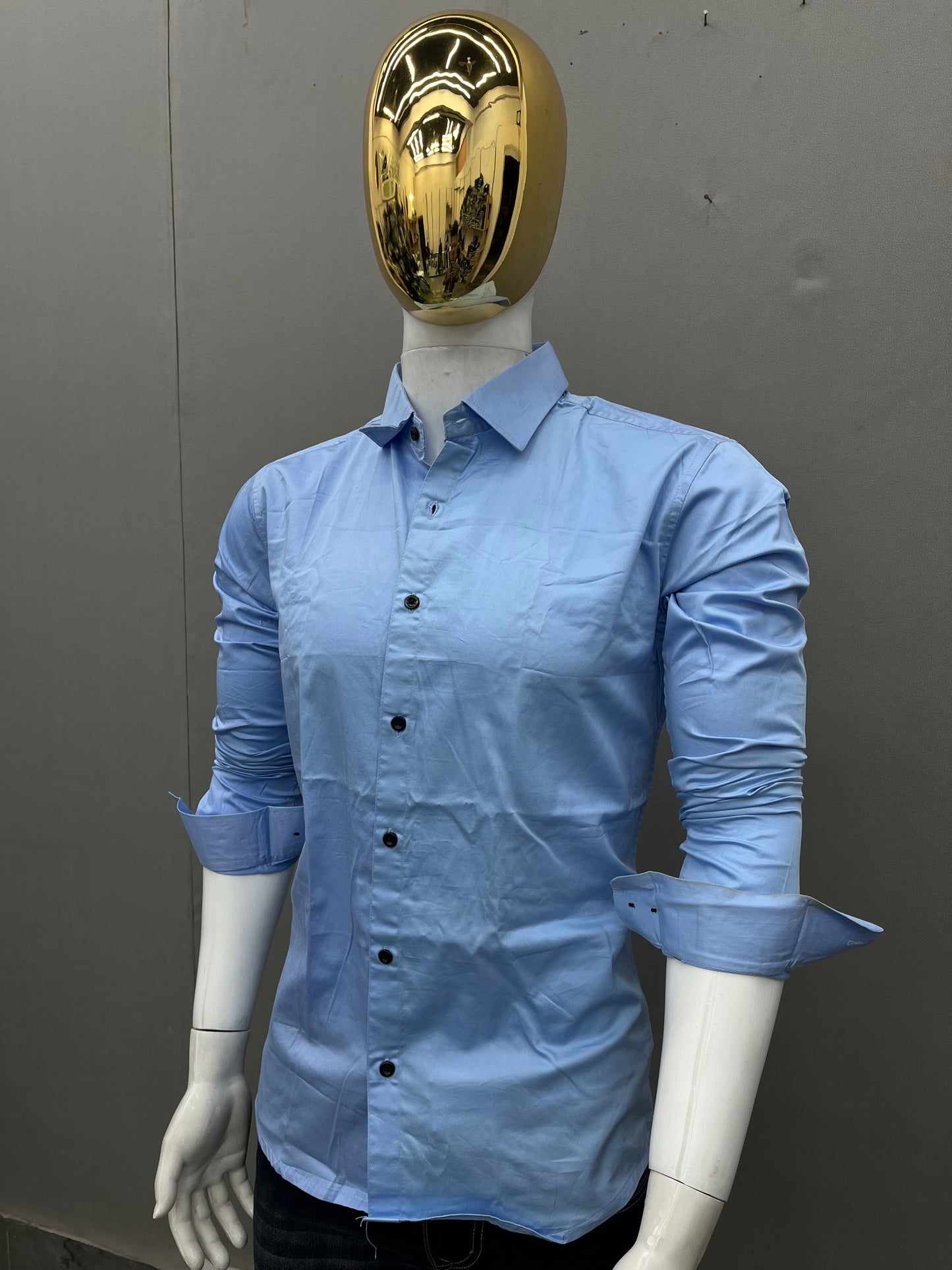 Plain Slim Fit Shirt
