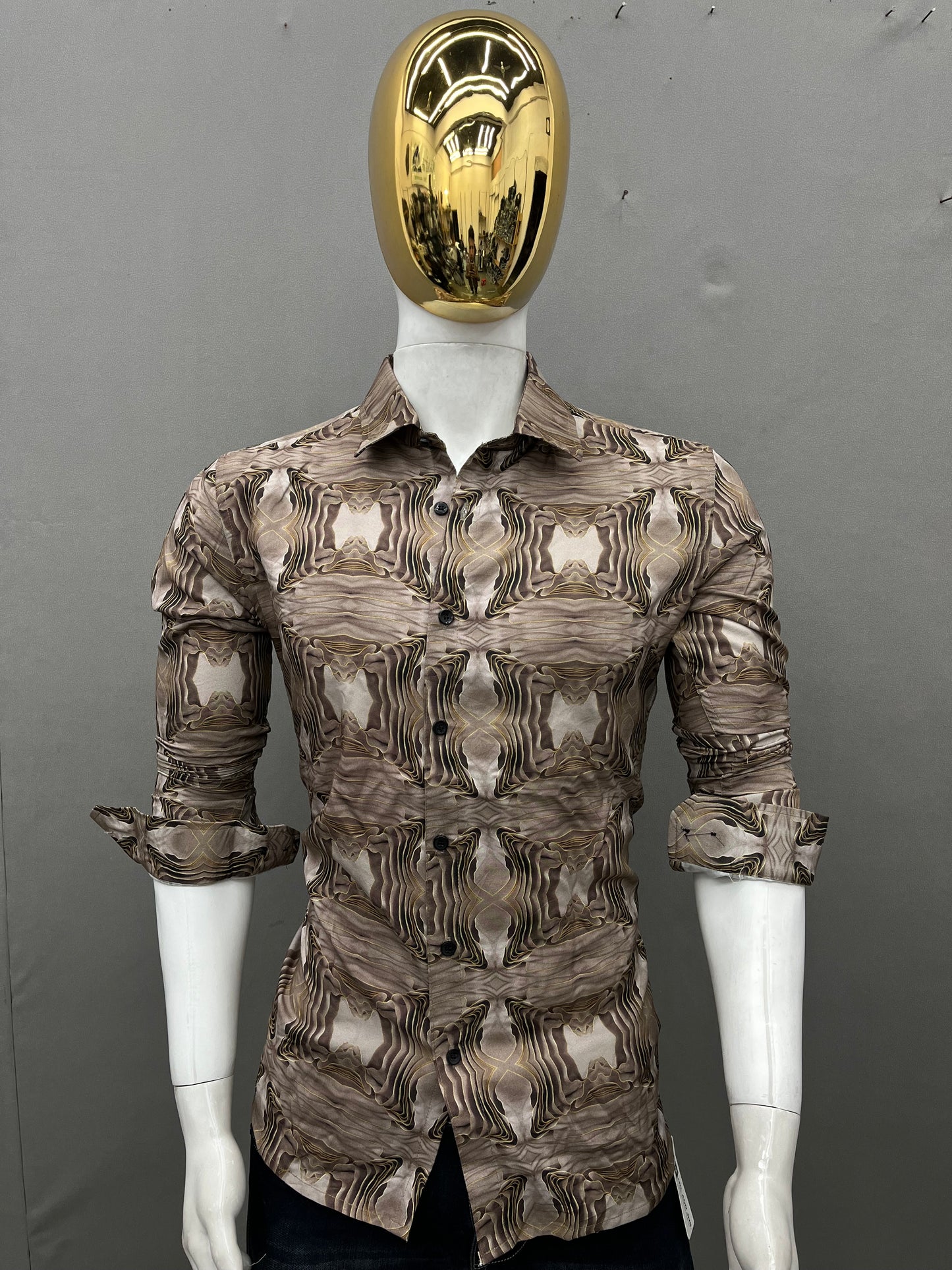 Printed Slim Fit Shirt