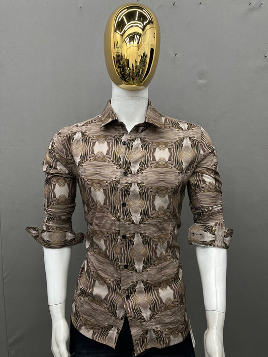 Printed Slim Fit Shirt