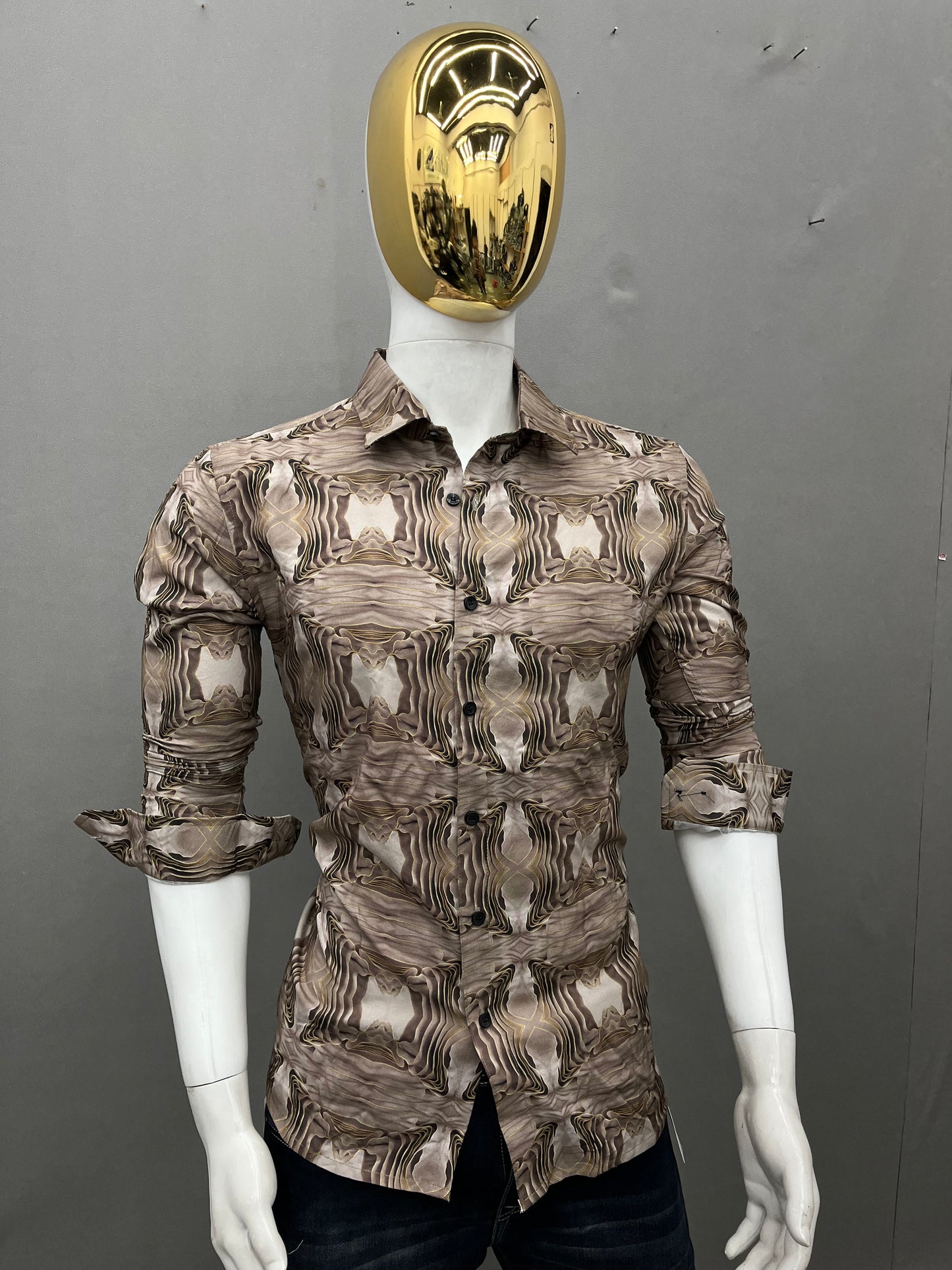 Printed Slim Fit Shirt