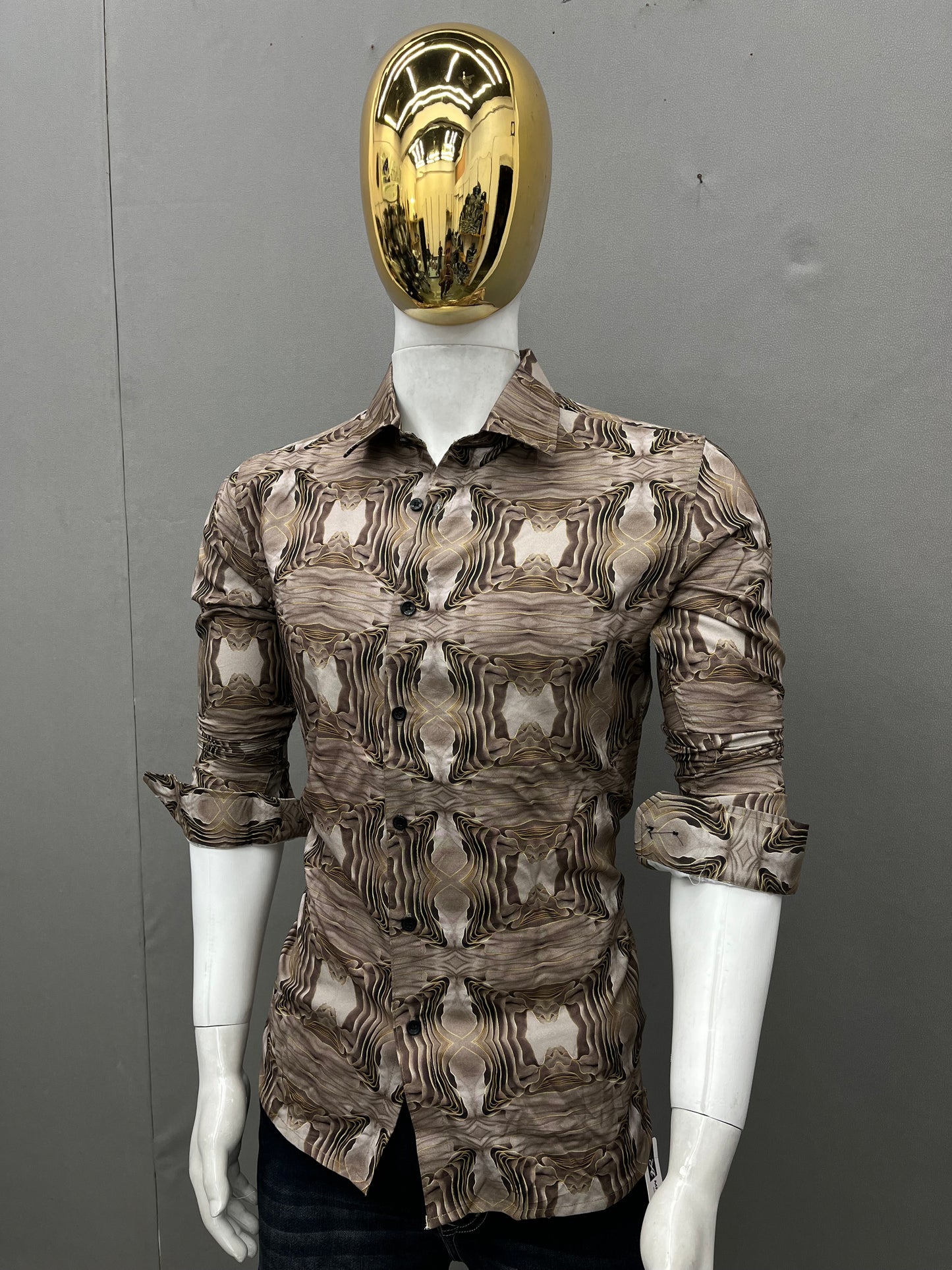 Printed Slim Fit Shirt