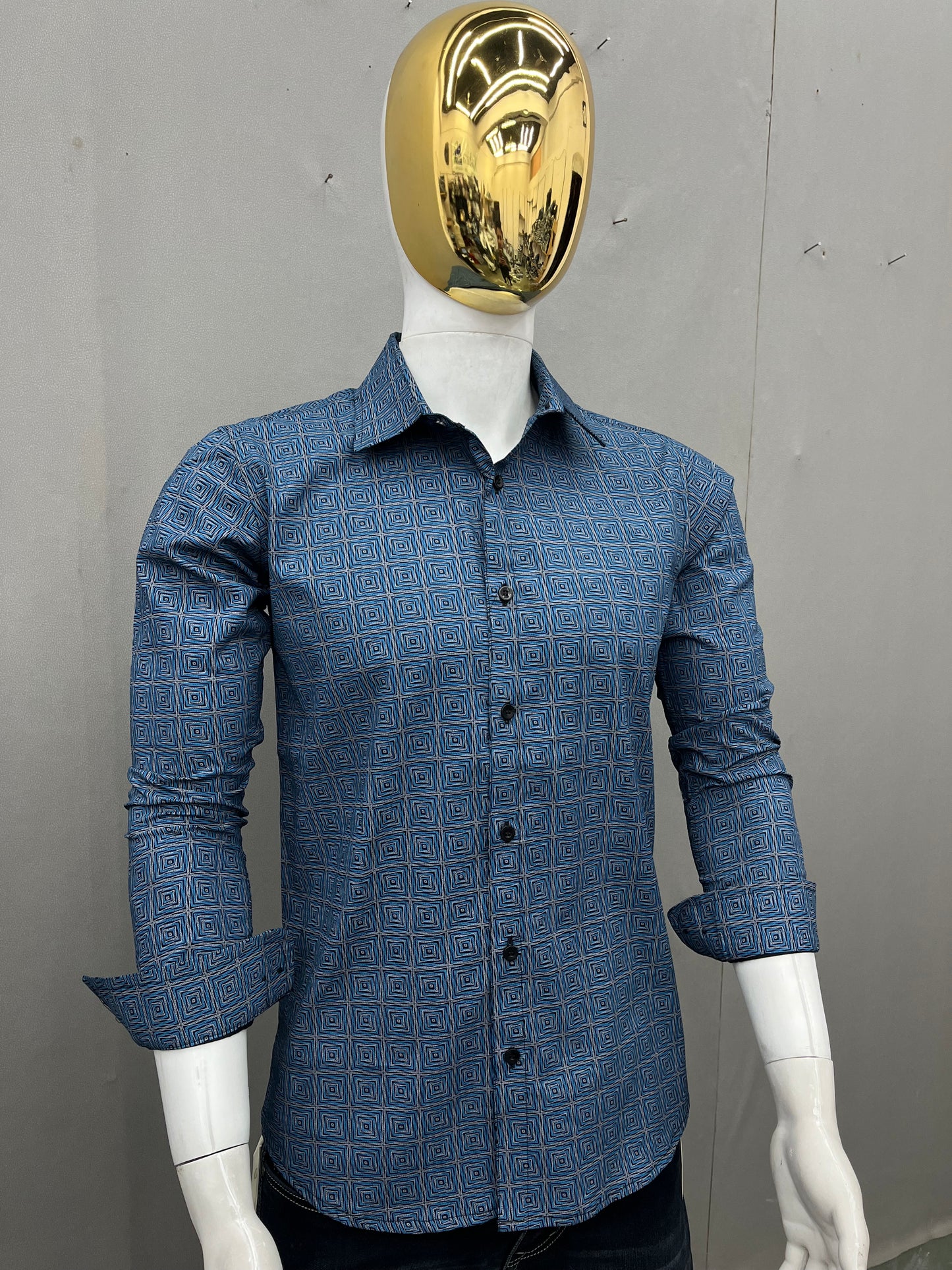 Printed Slim Fit Shirt