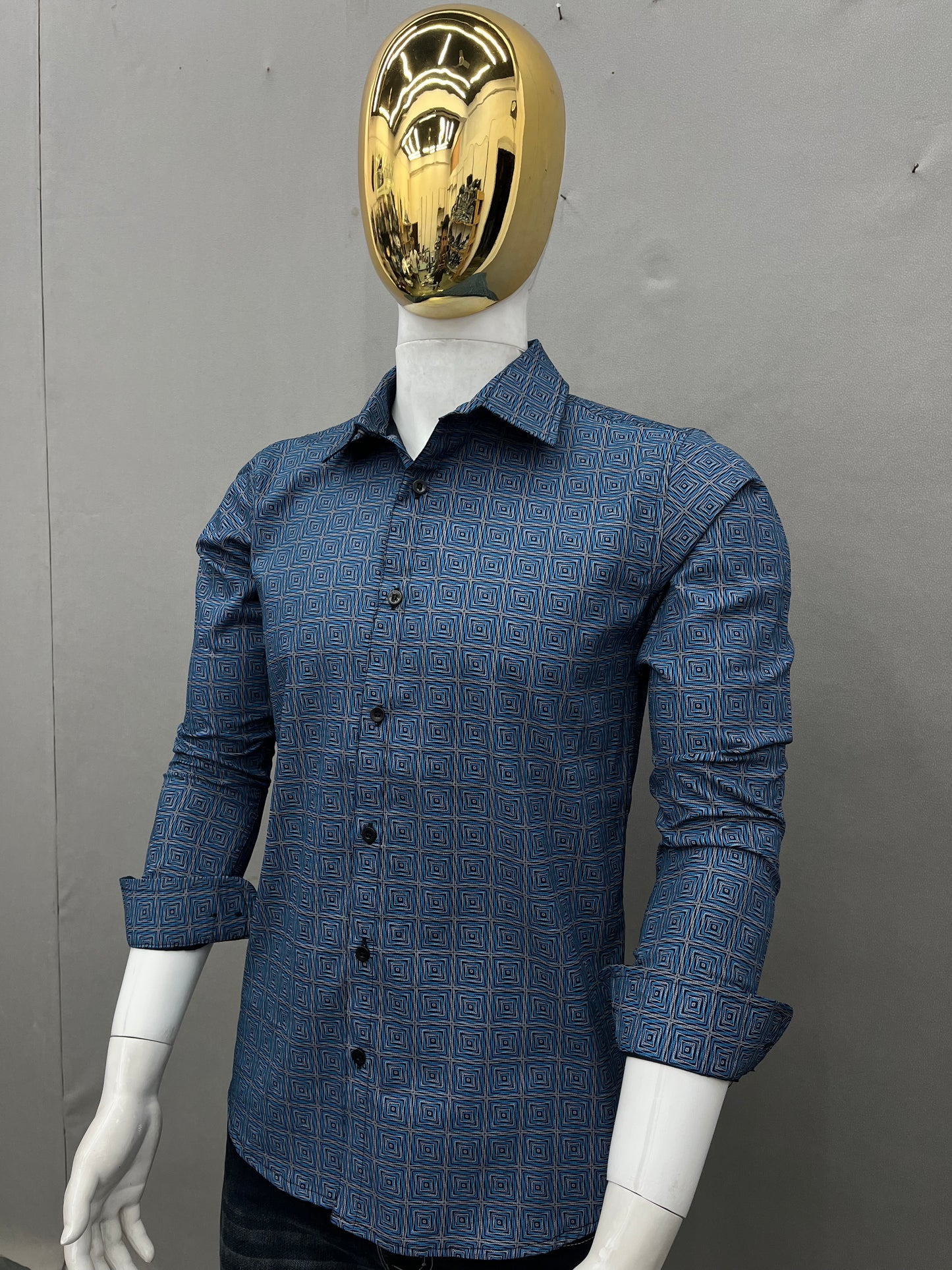 Printed Slim Fit Shirt