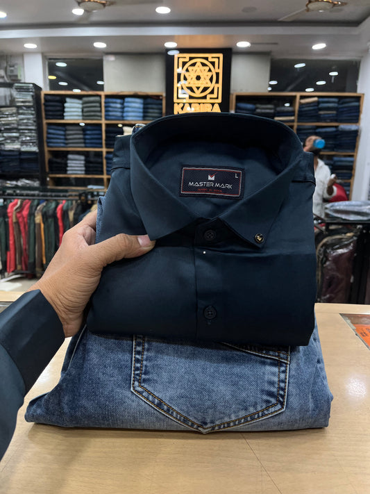 Plain Shirt With Jeans Combo