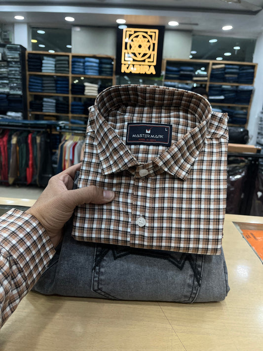Checks Shirt With Jeans Combo