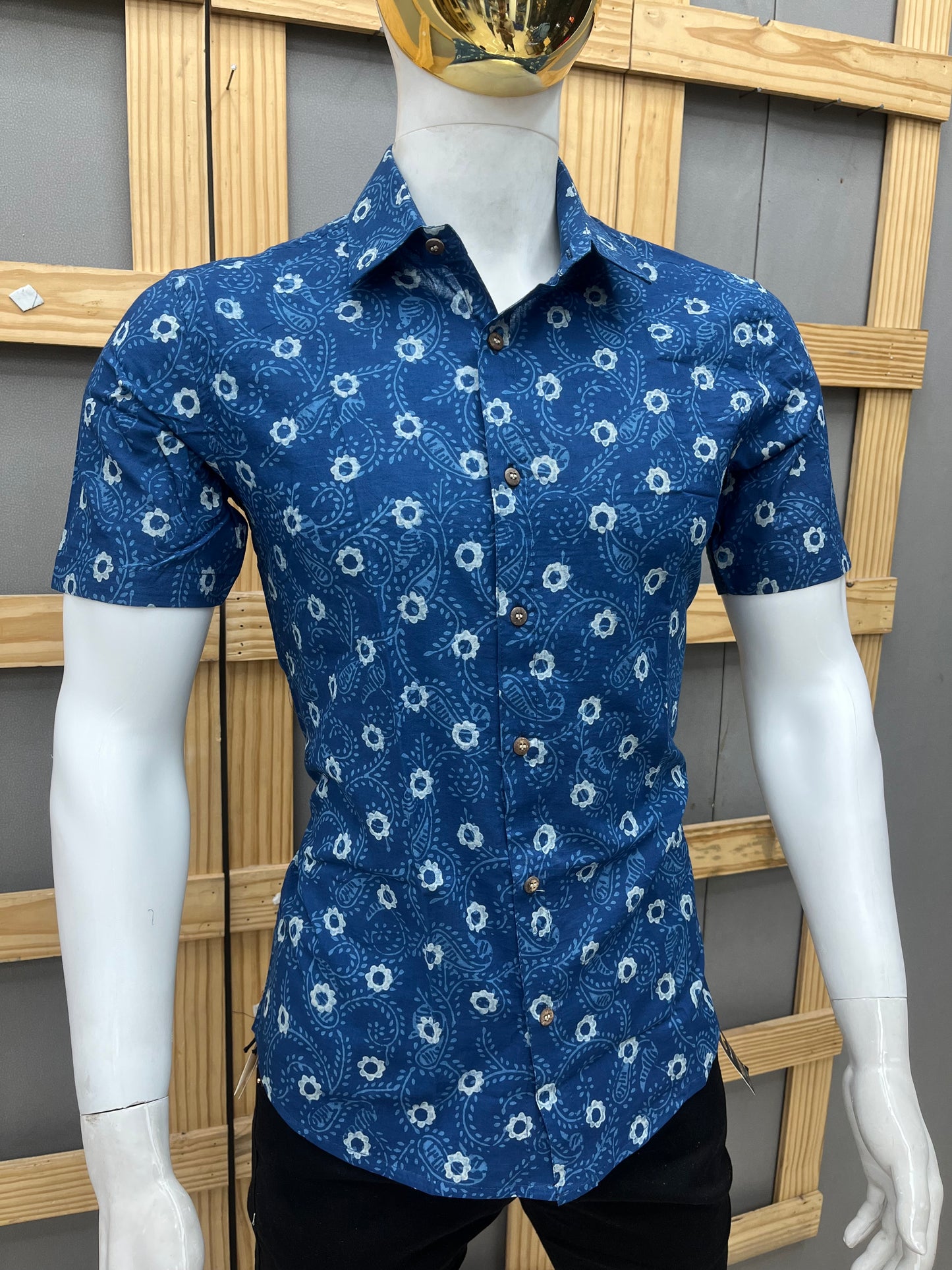 Half Sleeves Shirt With Jeans Combo