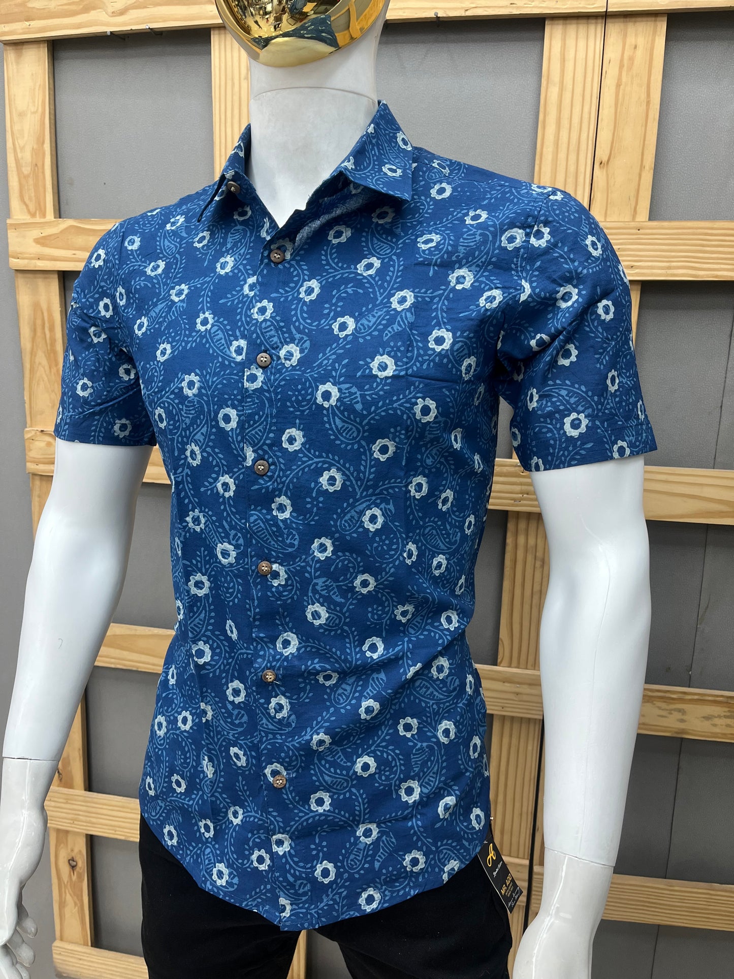 Half Sleeves Shirt With Jeans Combo