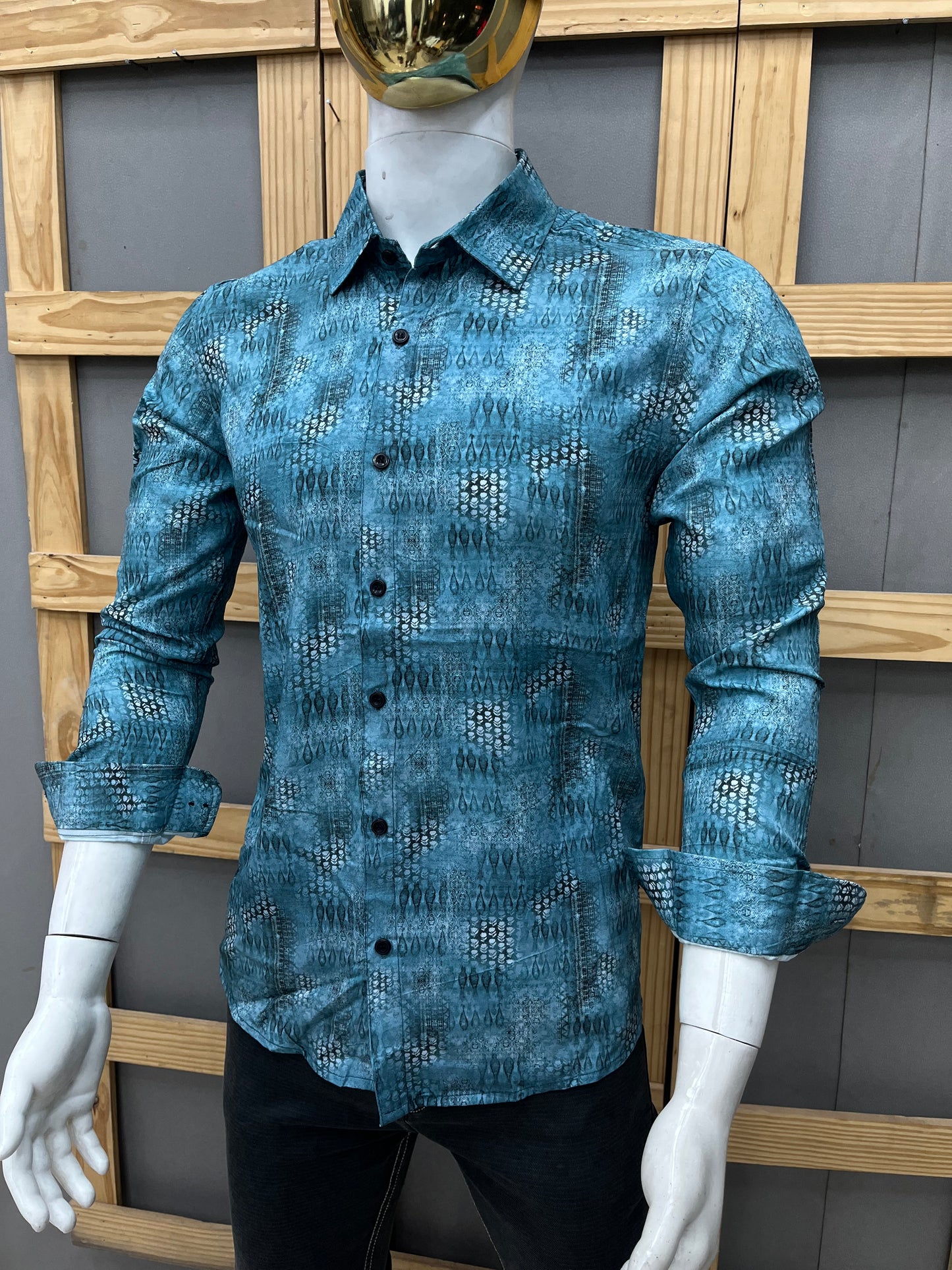 Printed Shirt With Jeans Combo