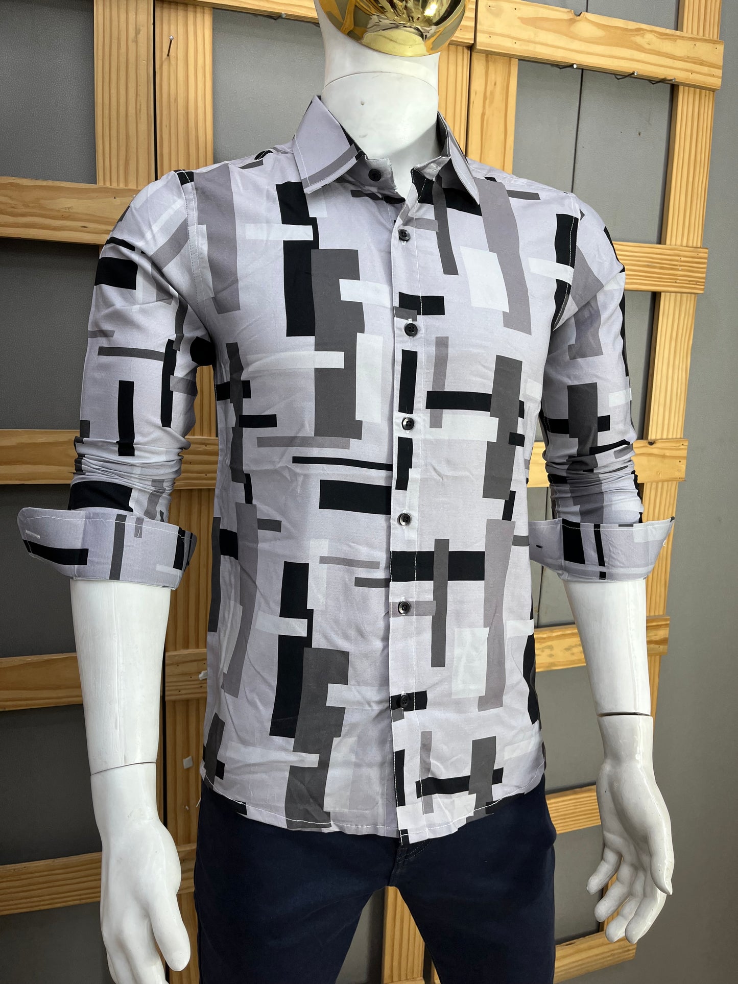 Printed Shirt With Jeans Combo