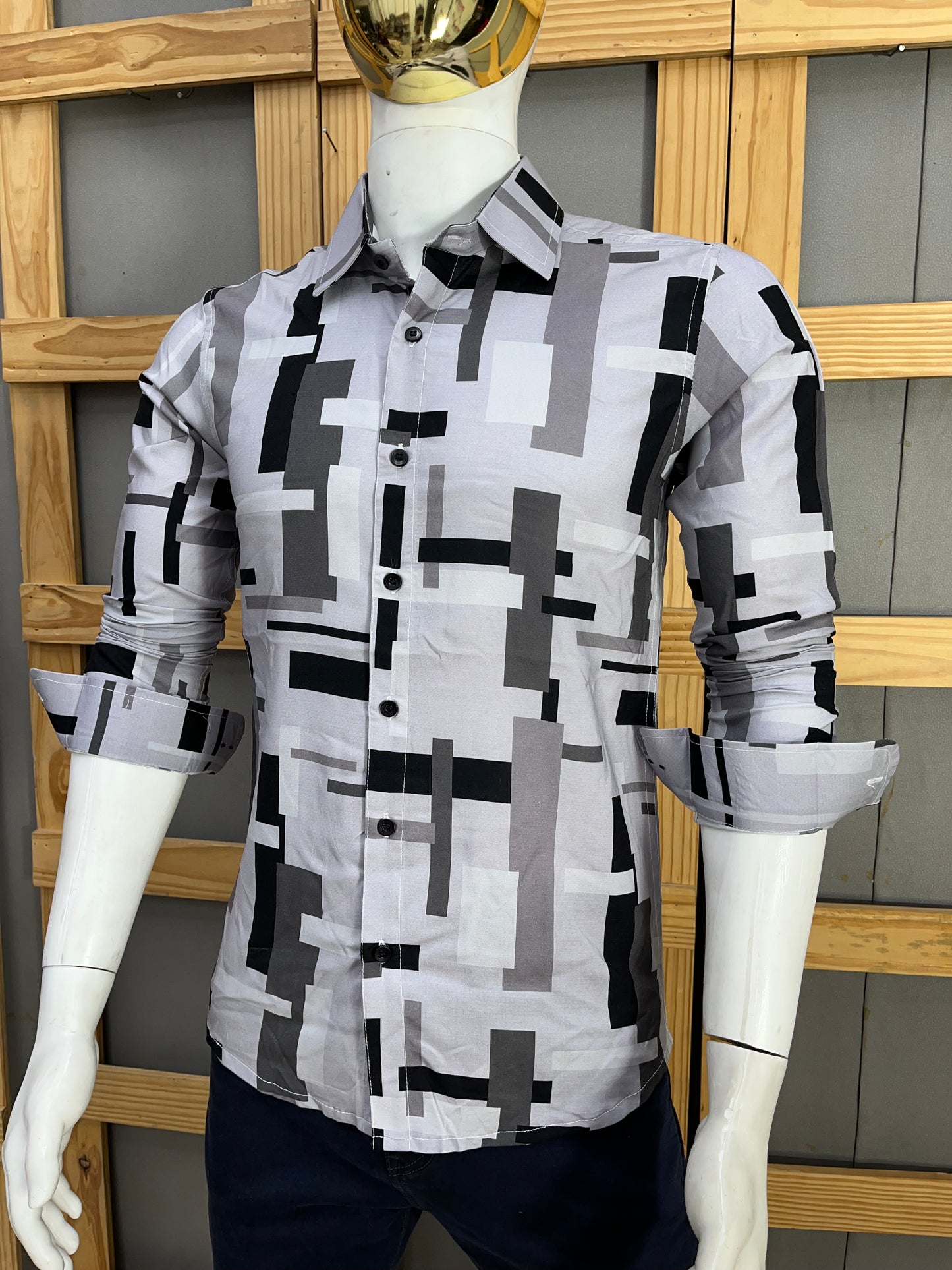 Printed Shirt With Jeans Combo
