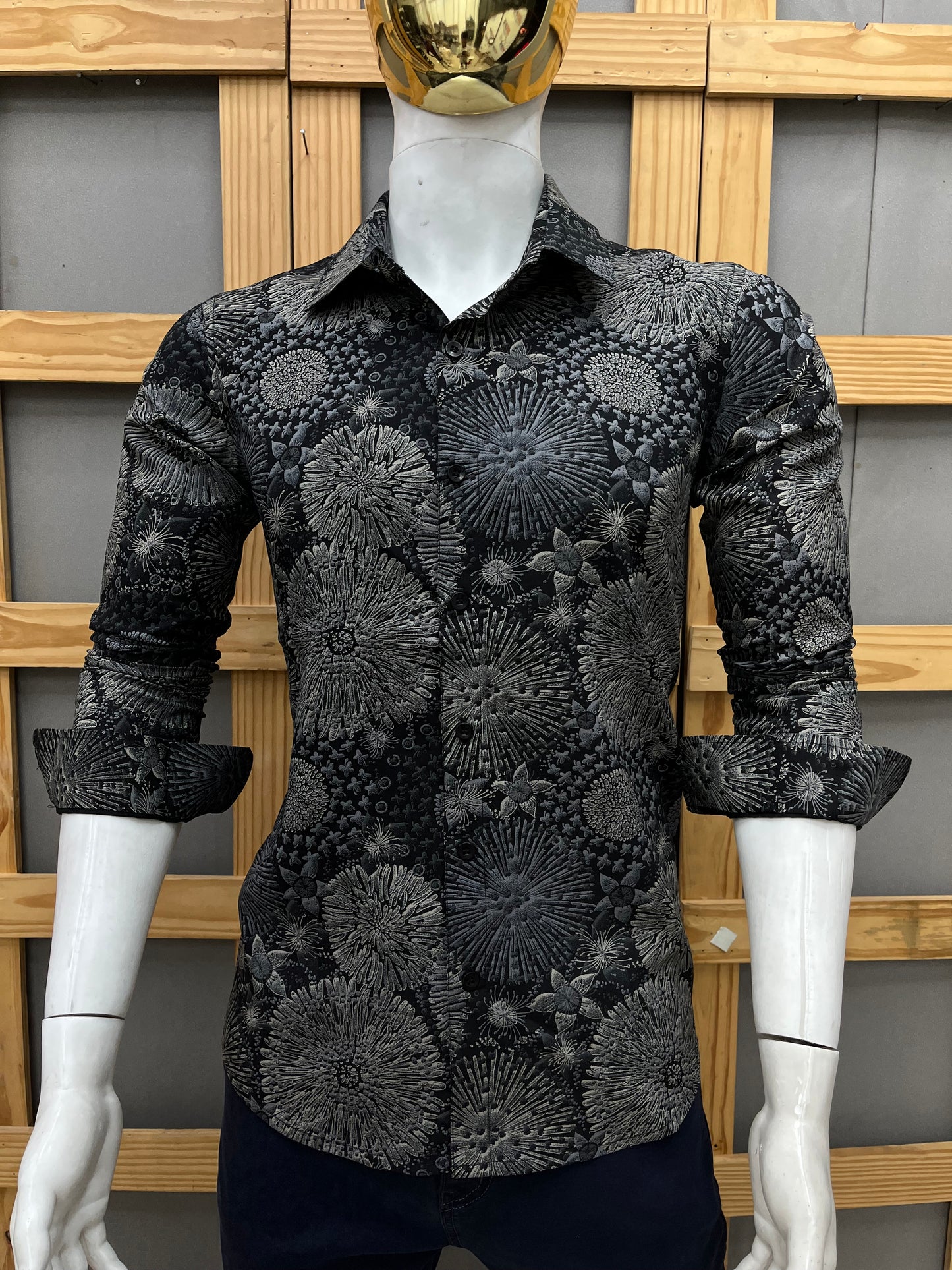 Printed Shirt With Jeans Combo
