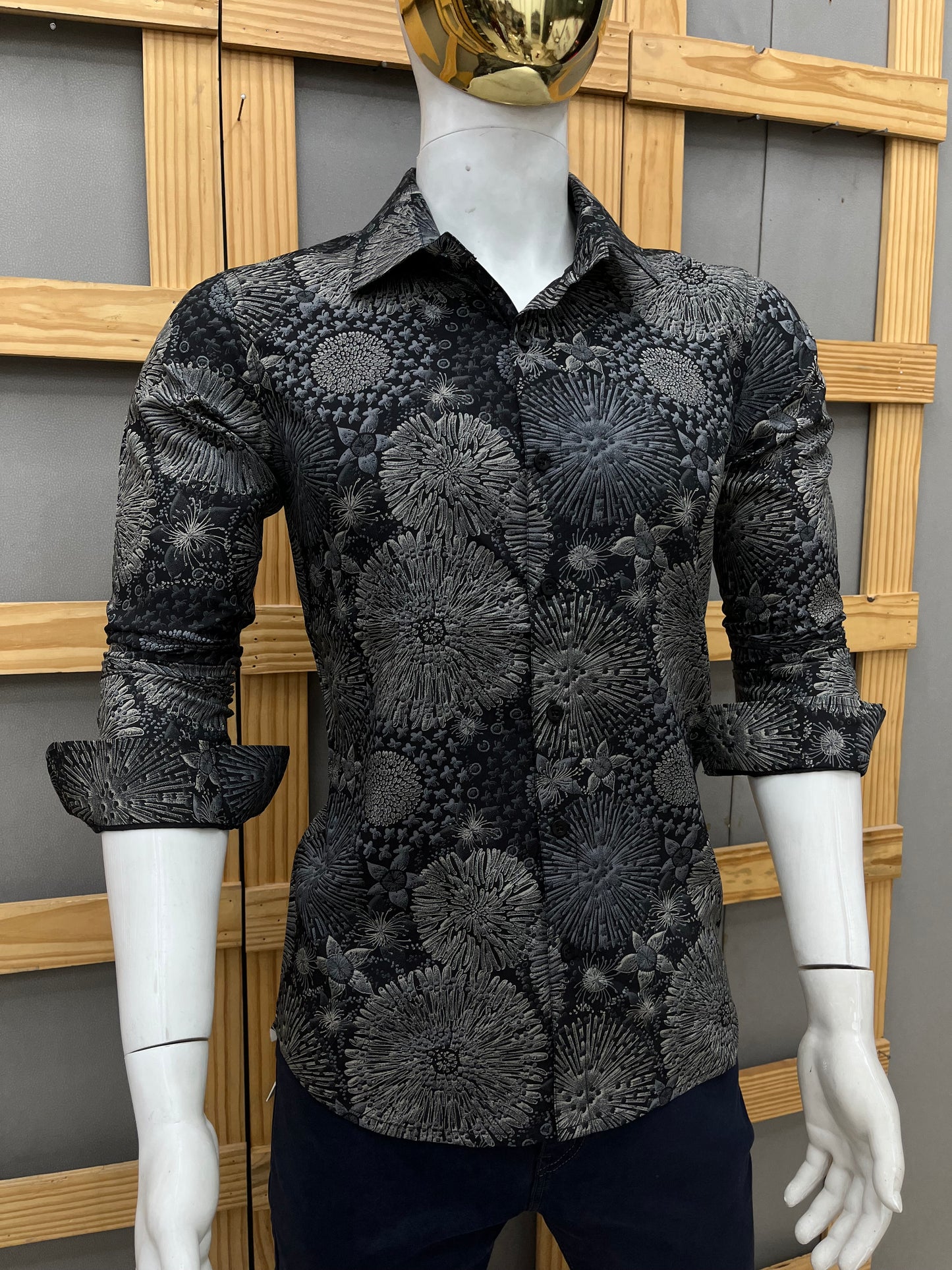 Printed Shirt With Jeans Combo