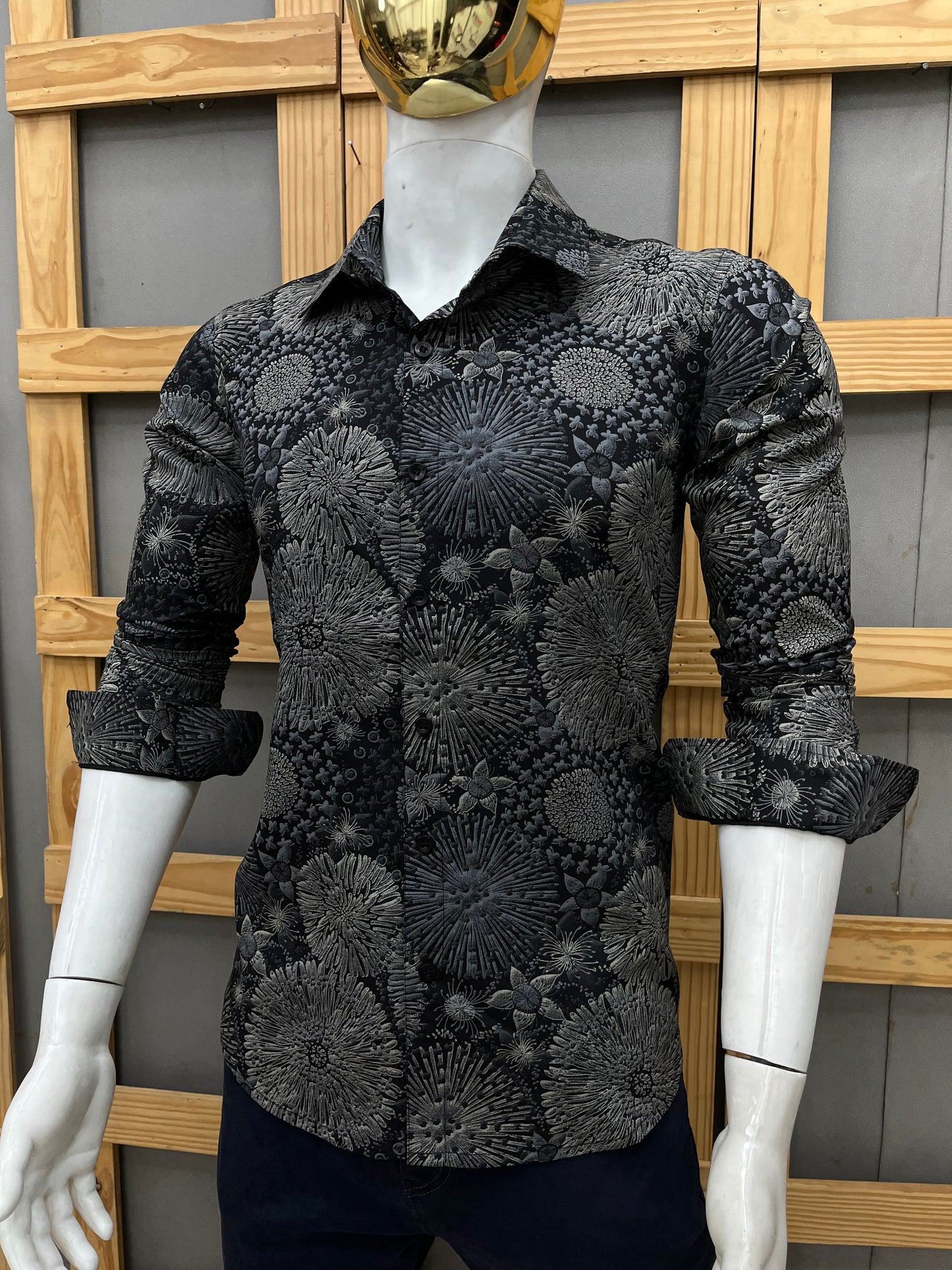 Printed Shirt With Jeans Combo