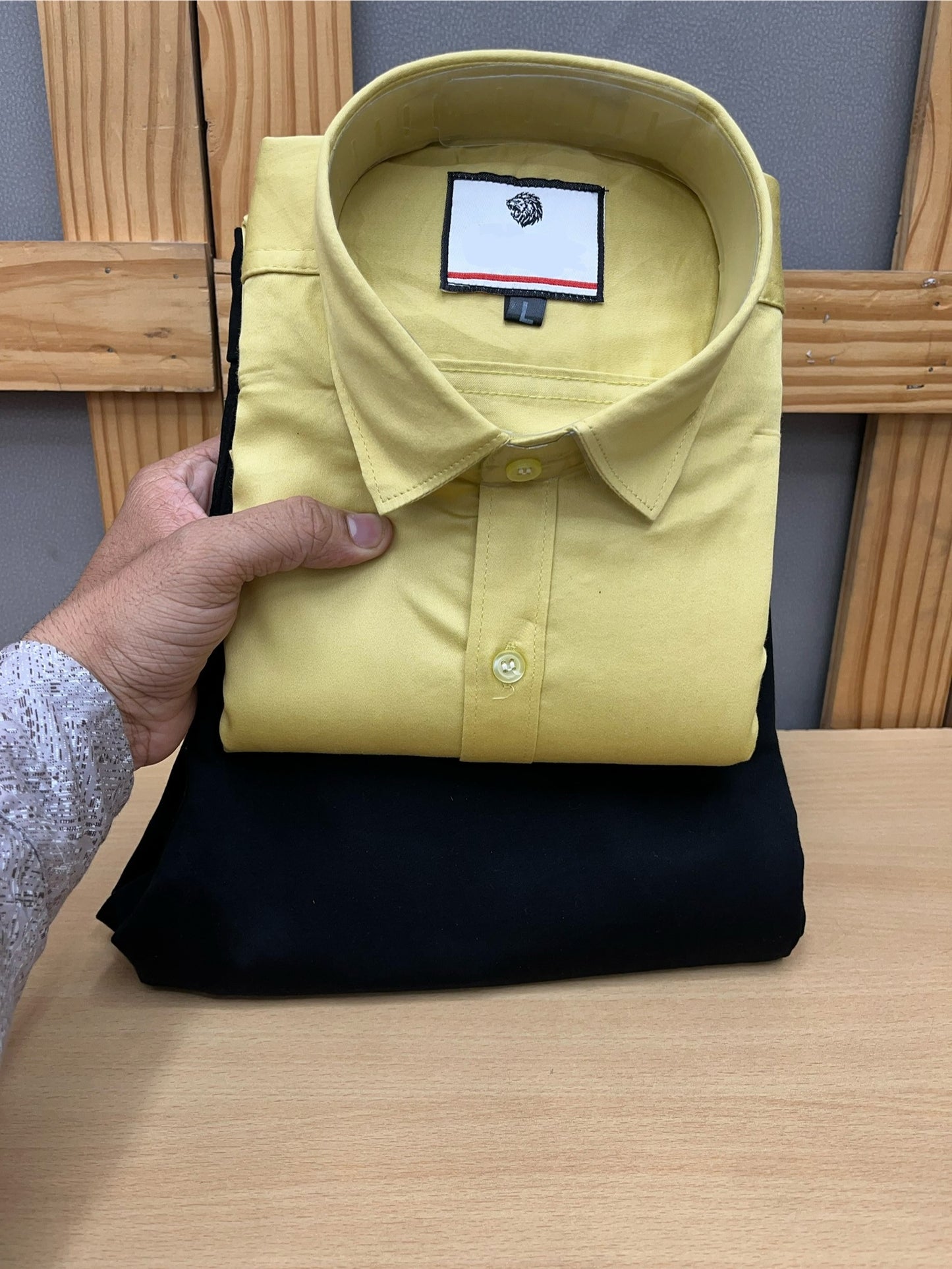 Satin Shirt With Cotton Pant  Combo