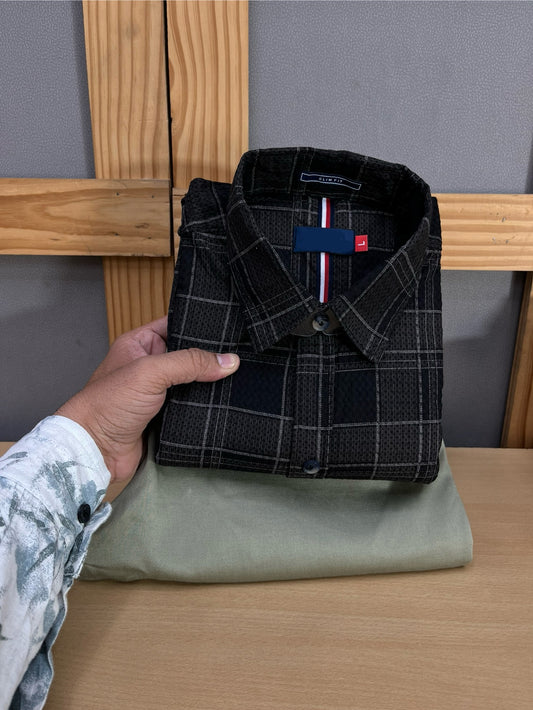 Lining Shirt With Cotton Pant Combo-Premium men's wear | Kabira Fashion