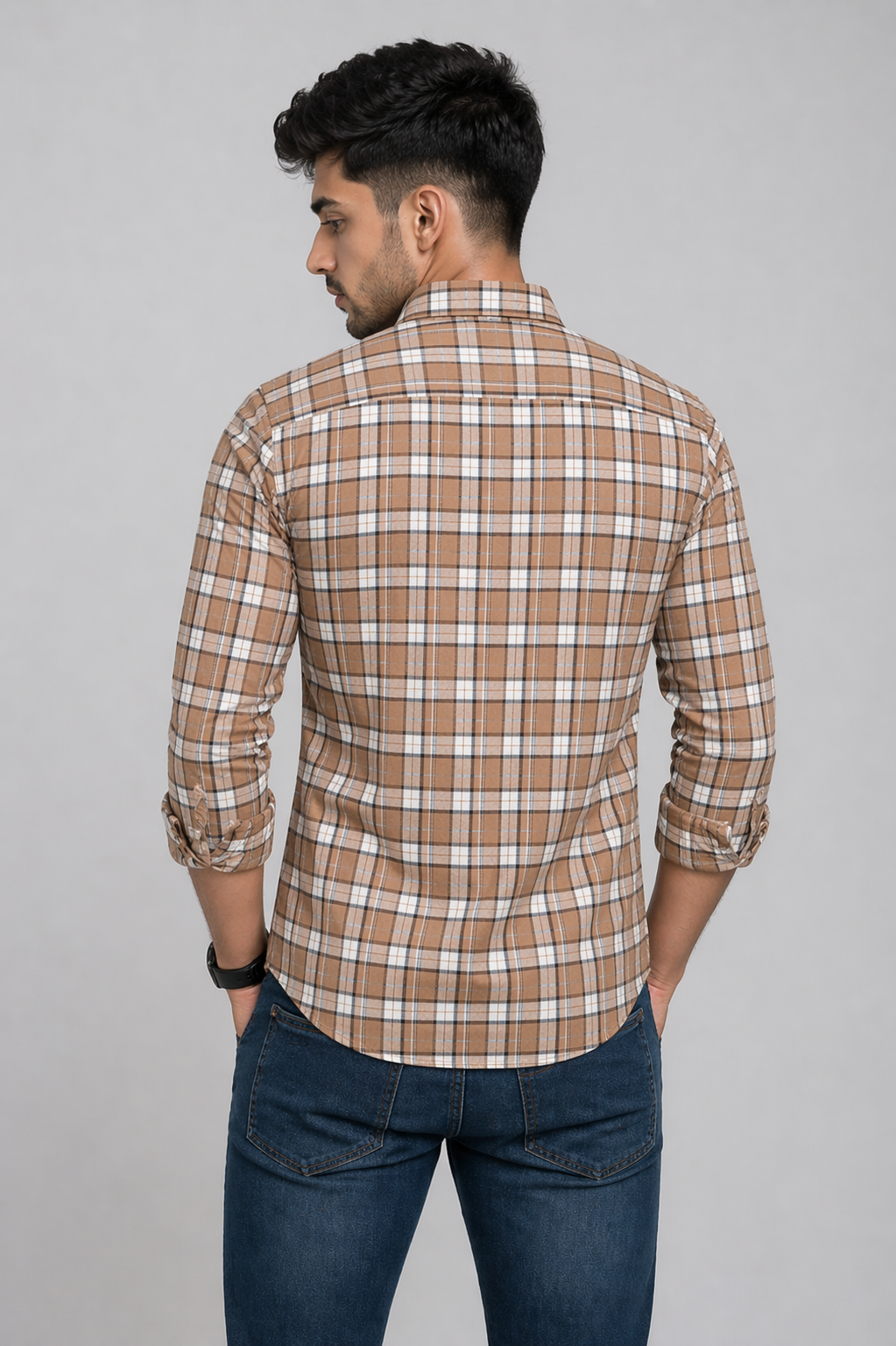OXFORD CHECKERED SHIRT