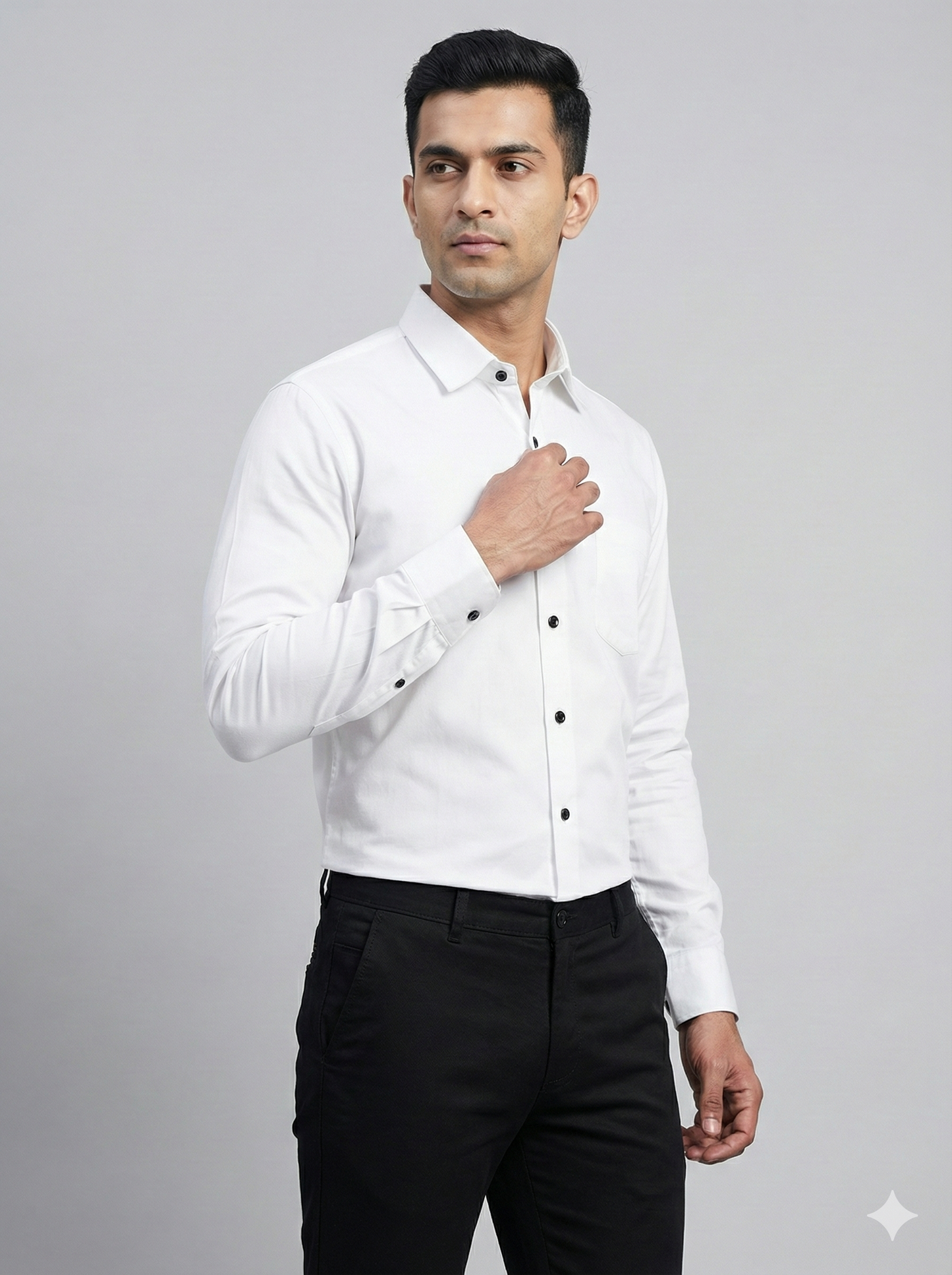 Plain Shirt With Jeans Combo