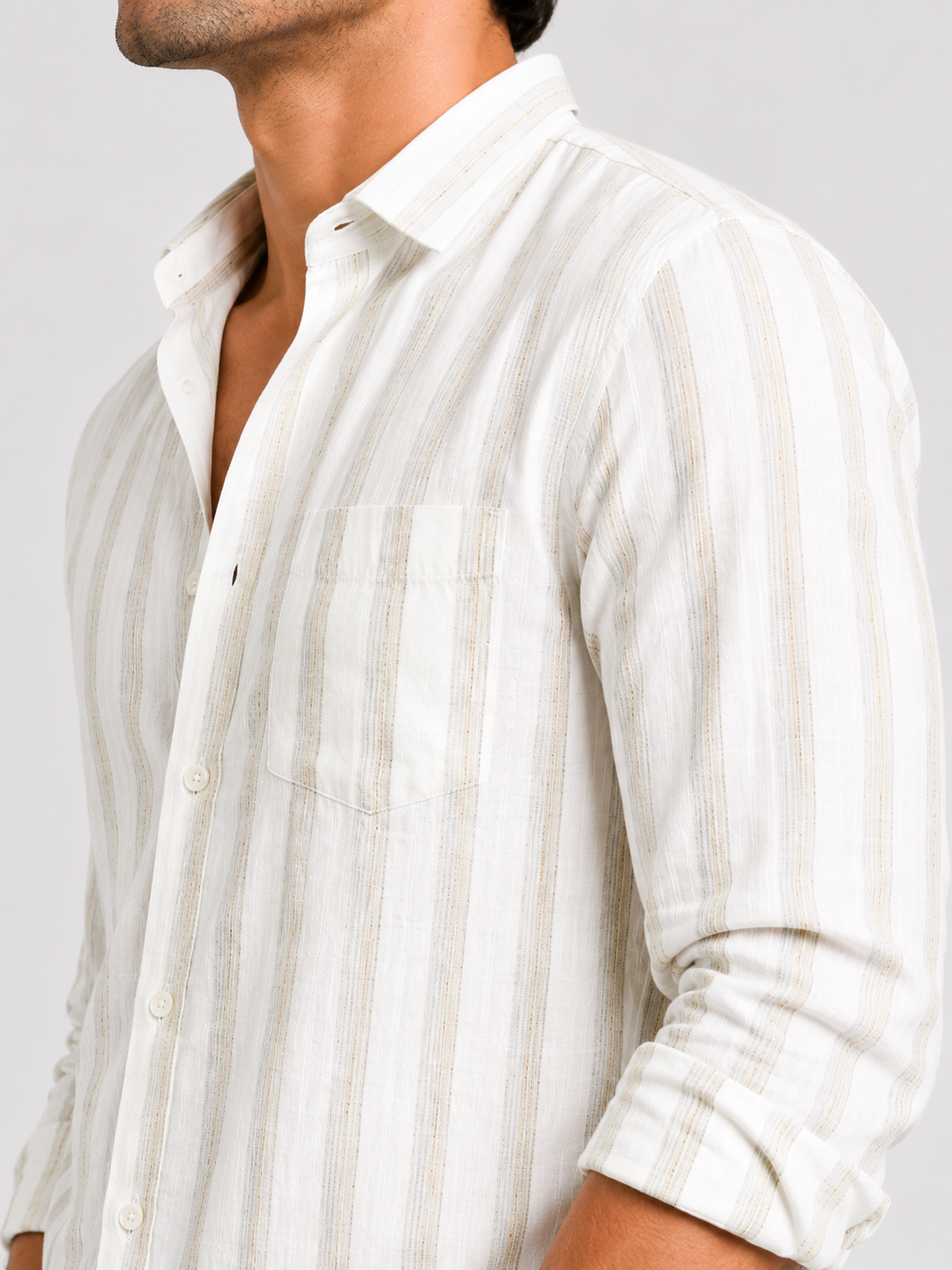 Linen Lining  Shirt Premium Quality
