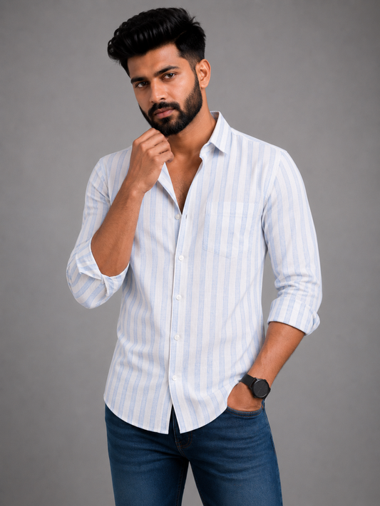Linen Lining Shirt Premium Quality