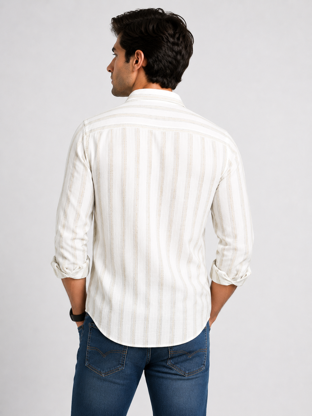 Linen Lining  Shirt Premium Quality