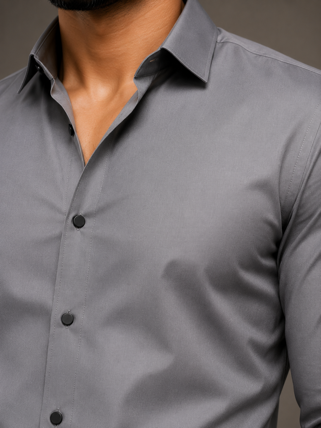 Satin Shirt With Jeans Combo