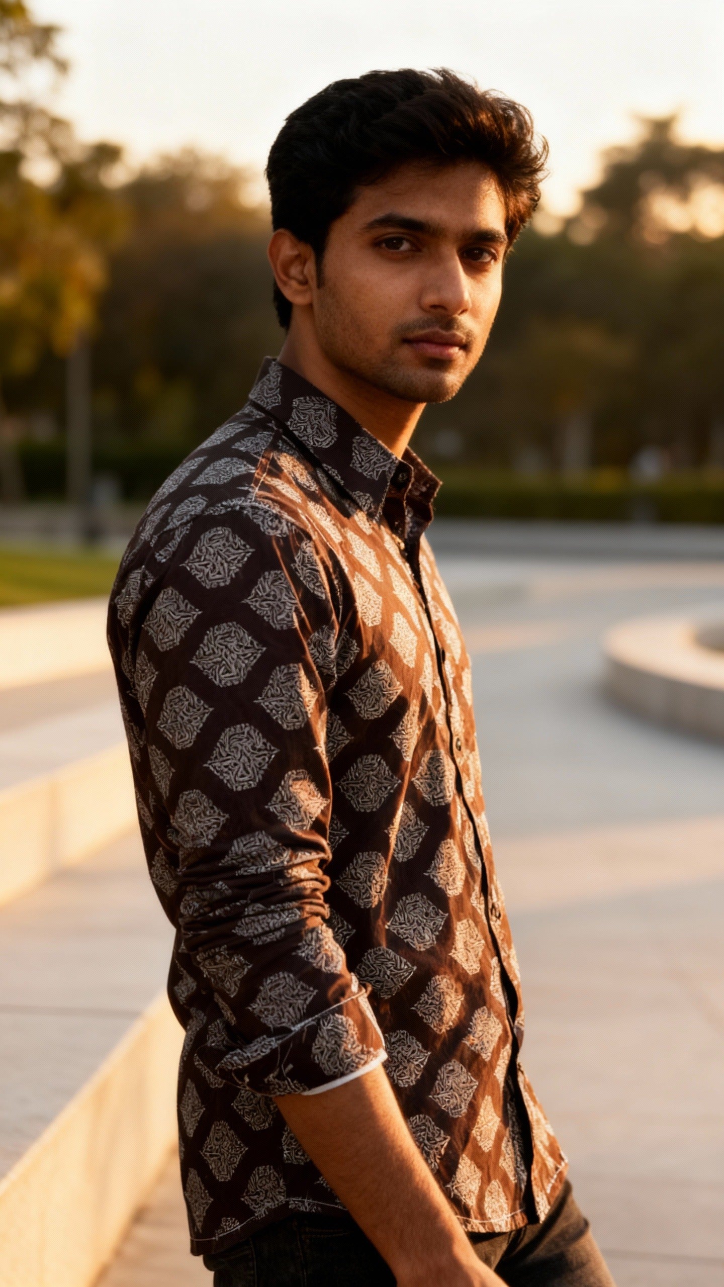 Printed Shirt With Jeans Combo