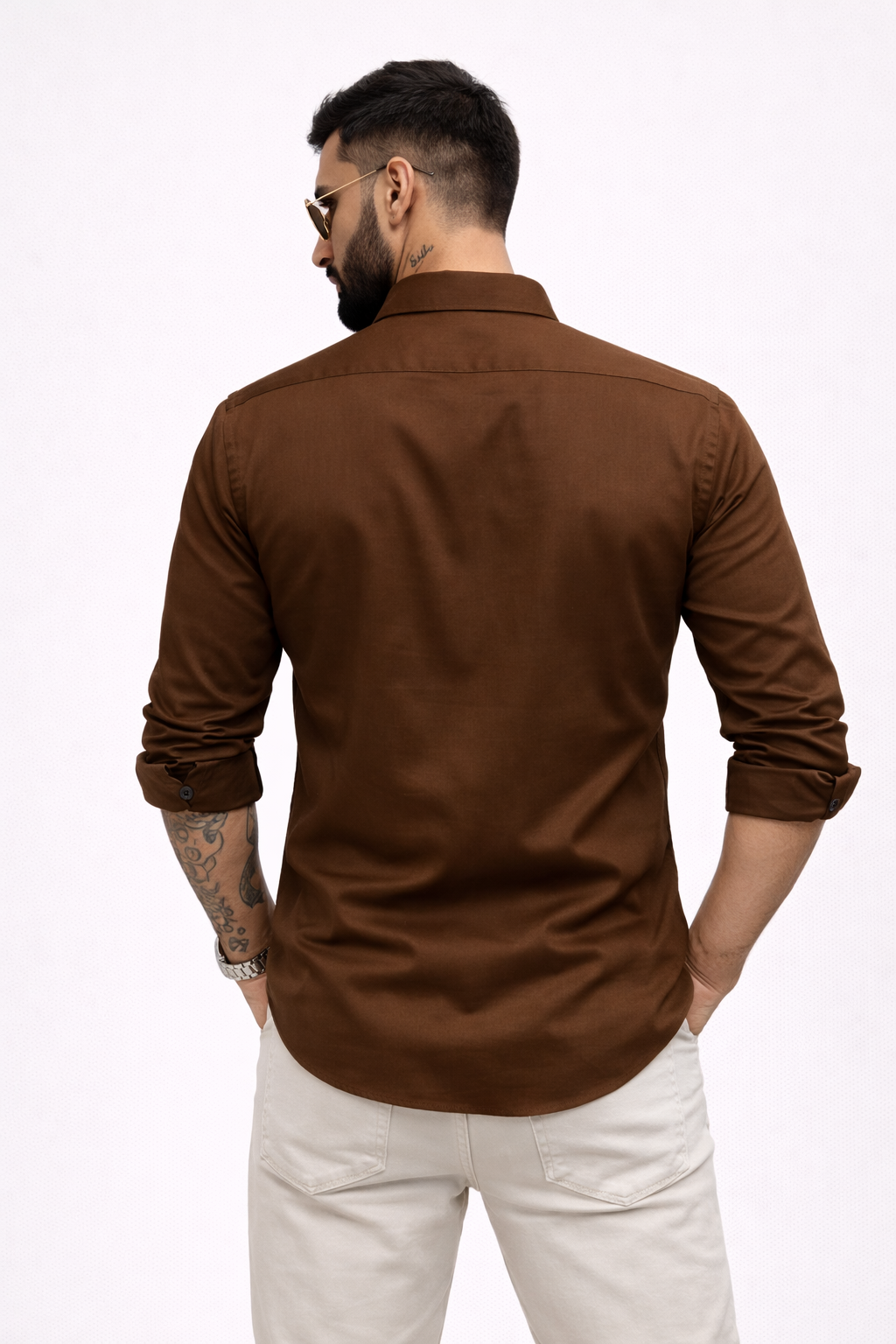 Plain Shirt With Jeans Combo