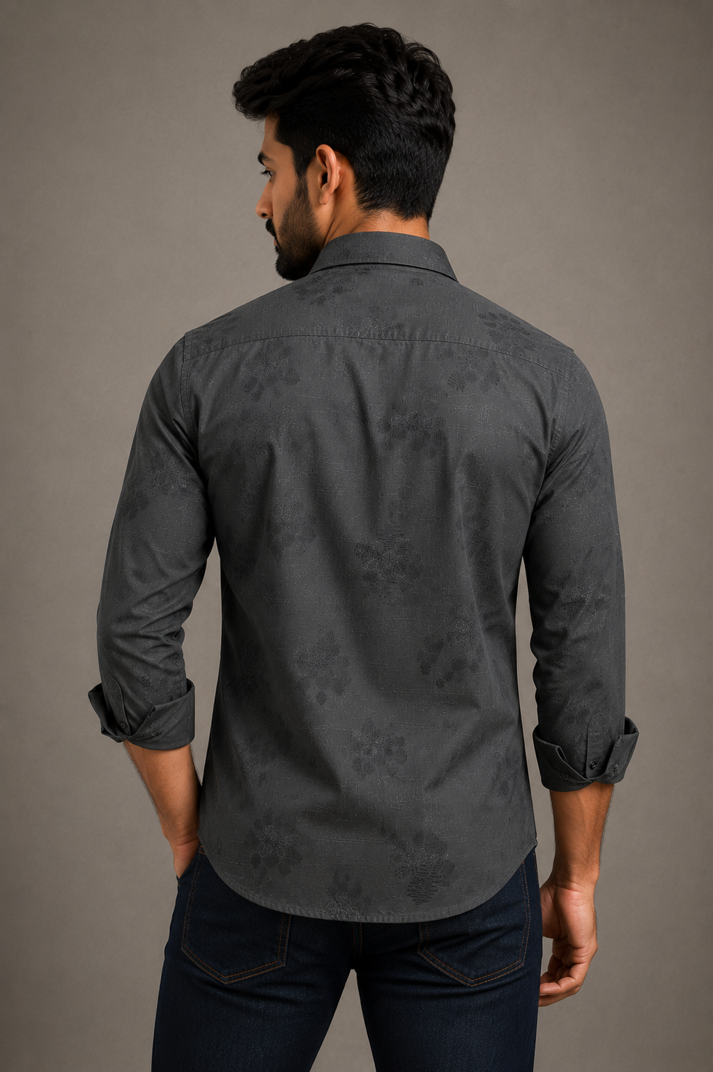 Printed Shirt With Jeans Combo