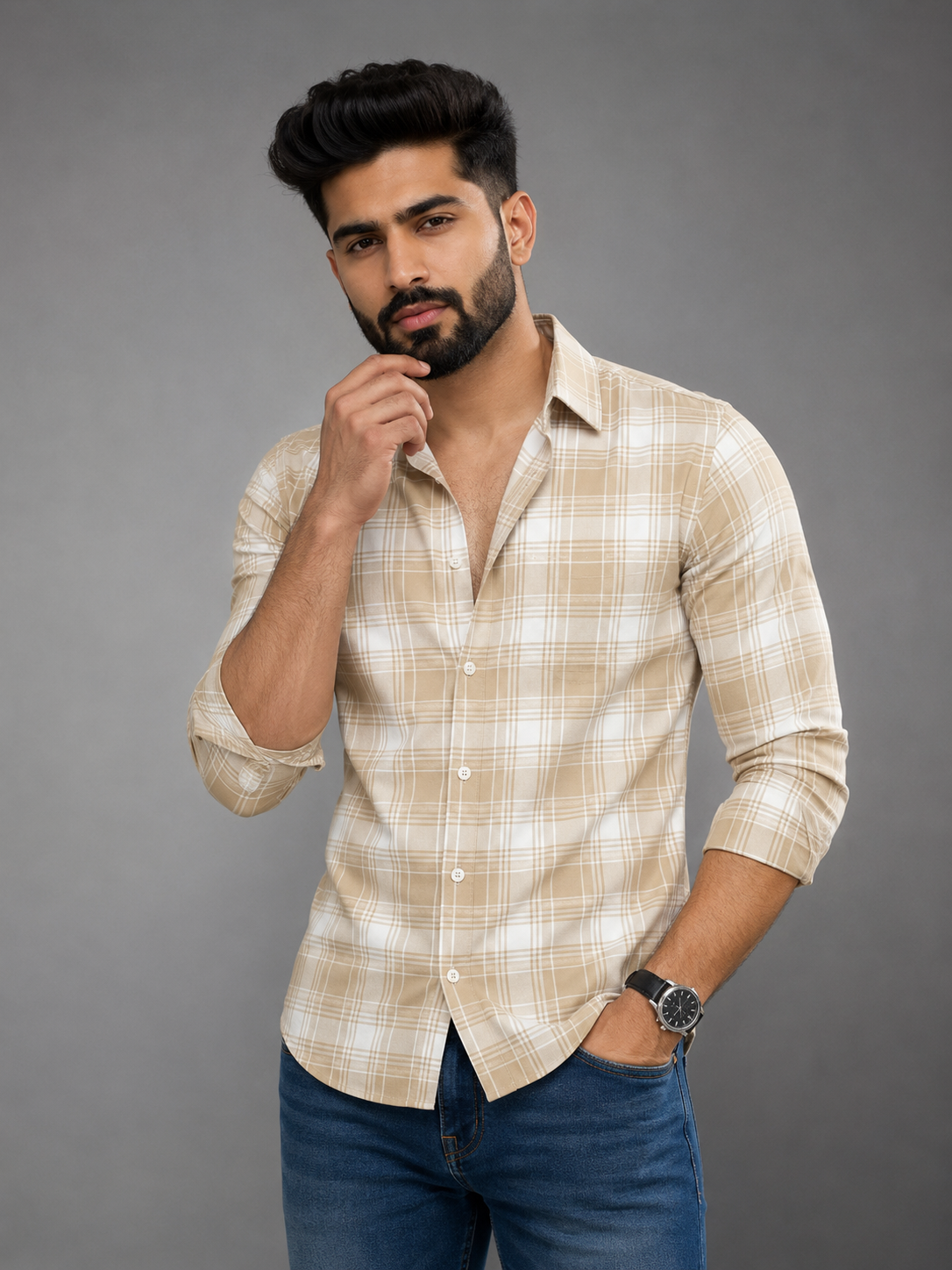 Checks Shirt Premium Quality