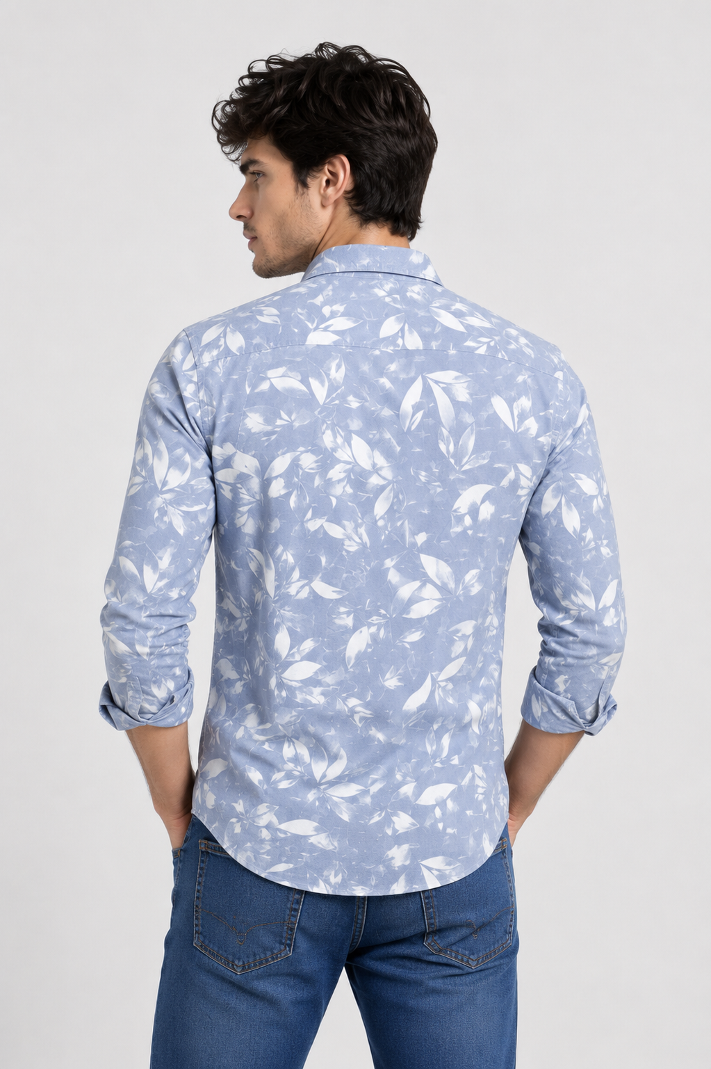 Printed Shirt With Jeans Combo